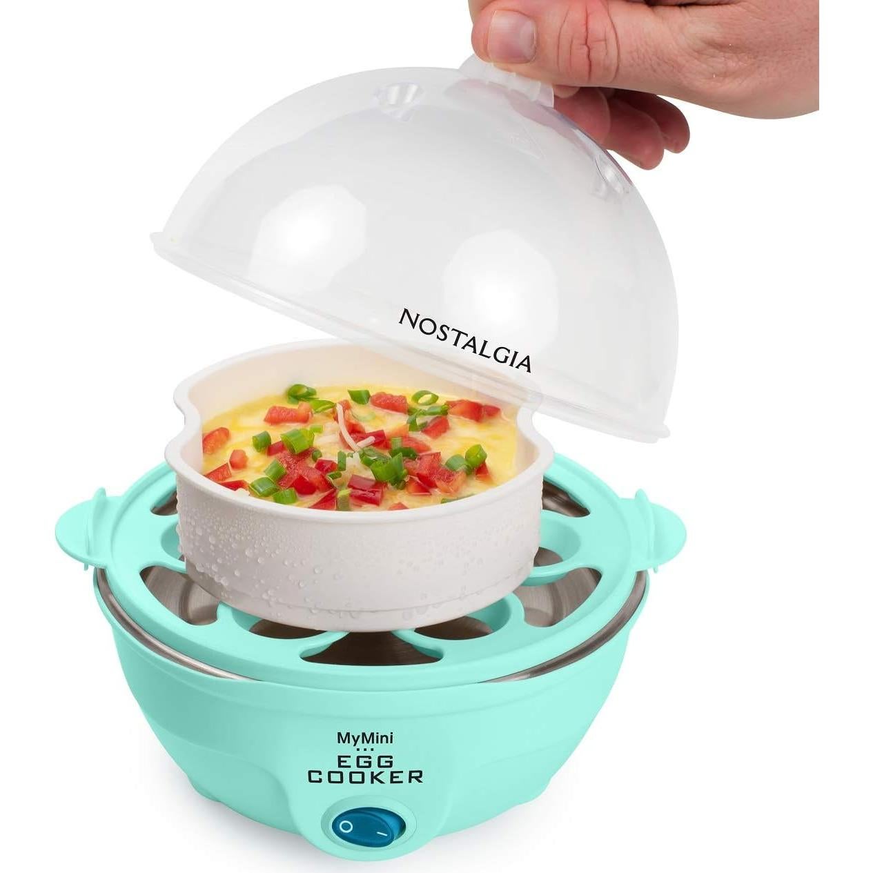 Cocinero de Huevos Eléctrico Blackberry Patch 396g Azul