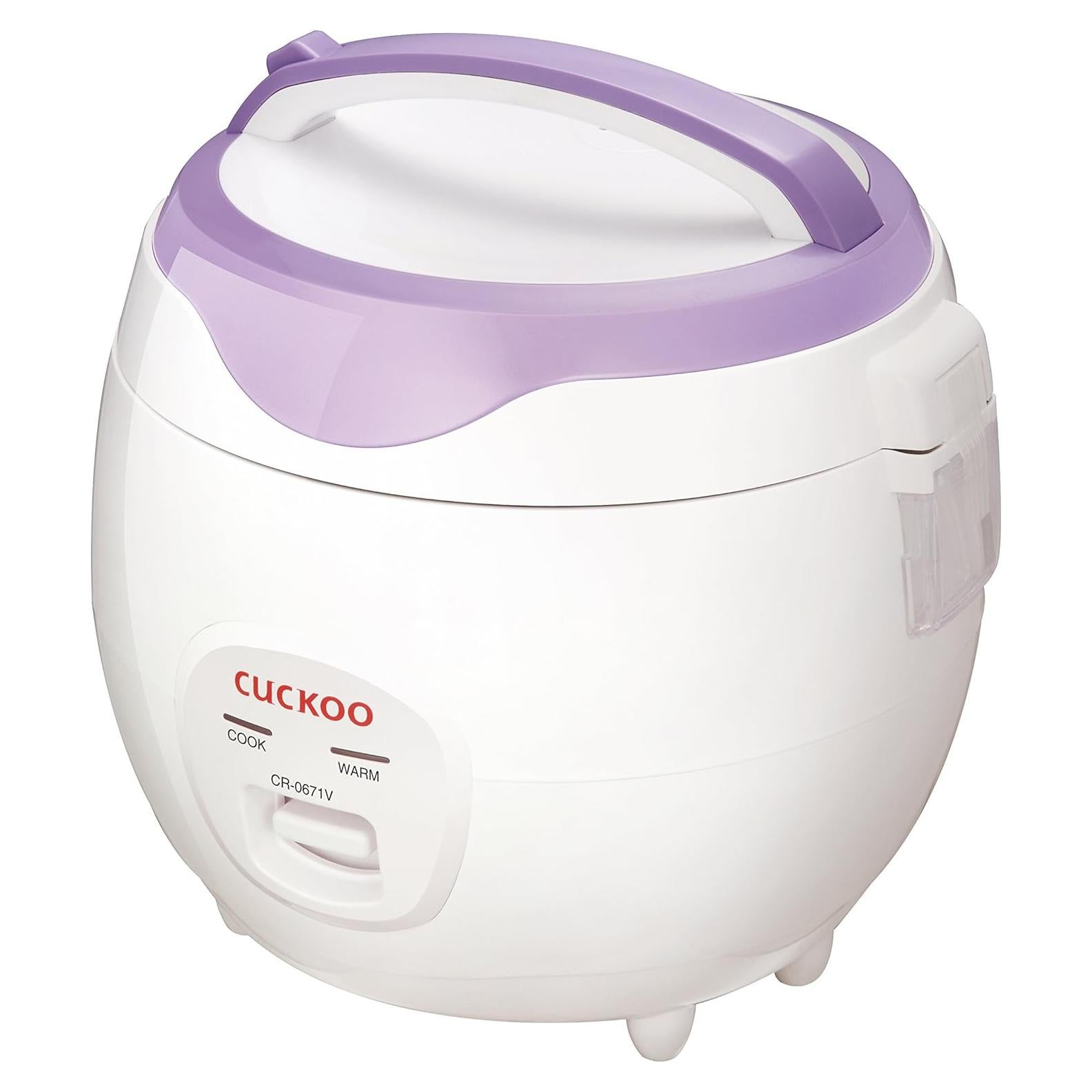 Cocedor de Arroz Eléctrico Cuckoo CR-0671V 3 Litros Antiadherente