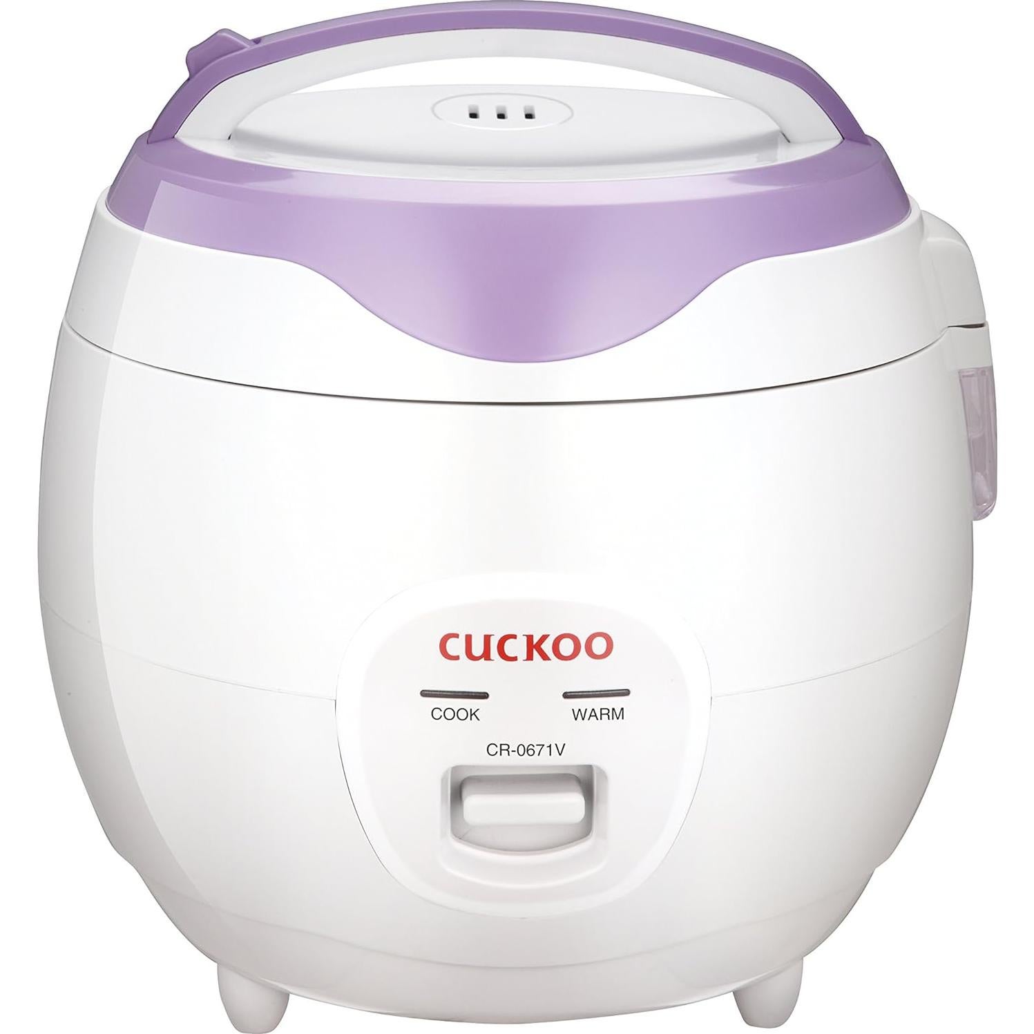 Cocedor de Arroz Eléctrico Cuckoo CR-0671V 3 Litros Antiadherente