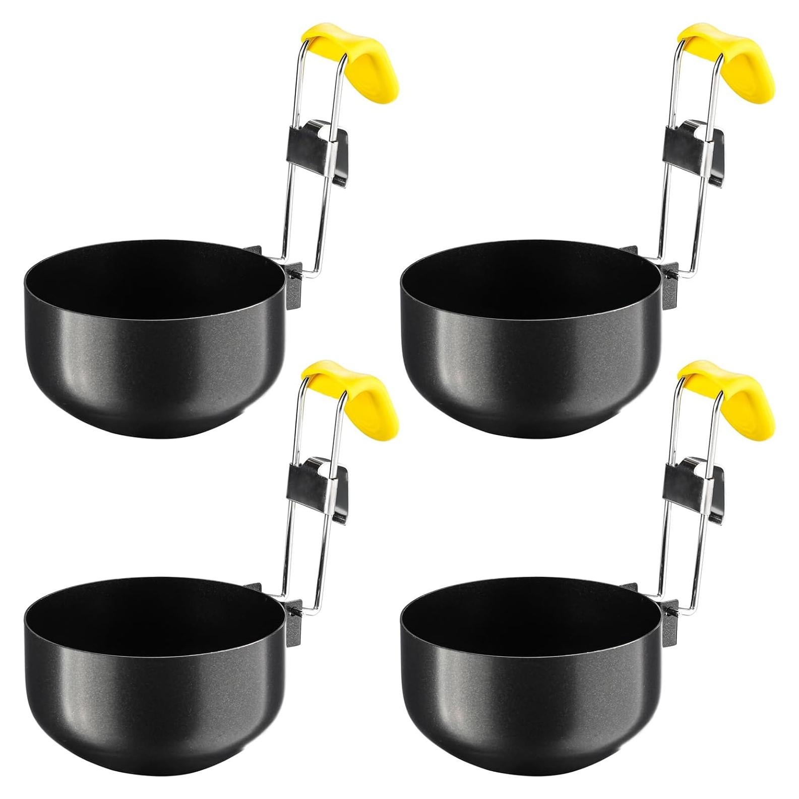 Cocinero de Huevos Plegable de Acero Inoxidable Antiadherente