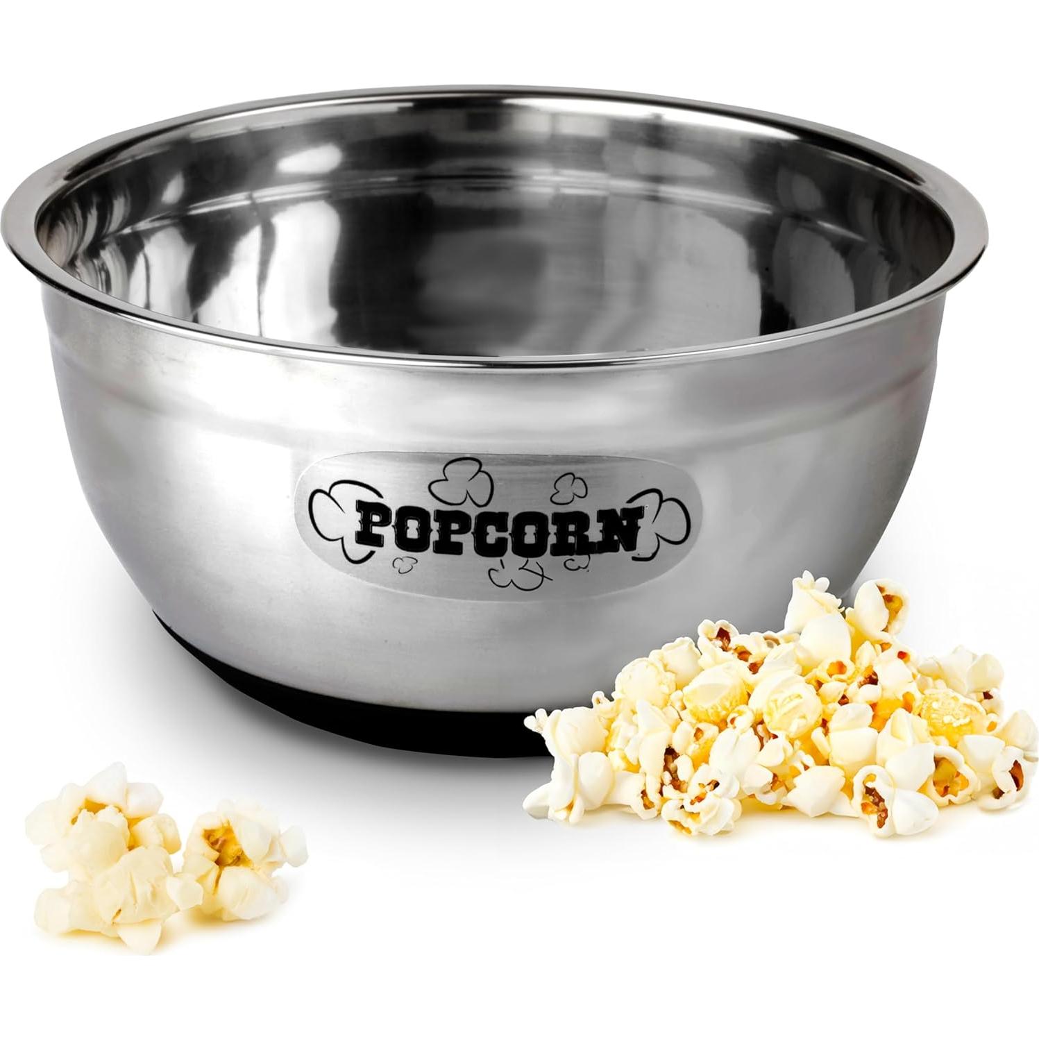 Whirley-Pop Popcorn Popper Acero Inoxidable 8 Cuartos