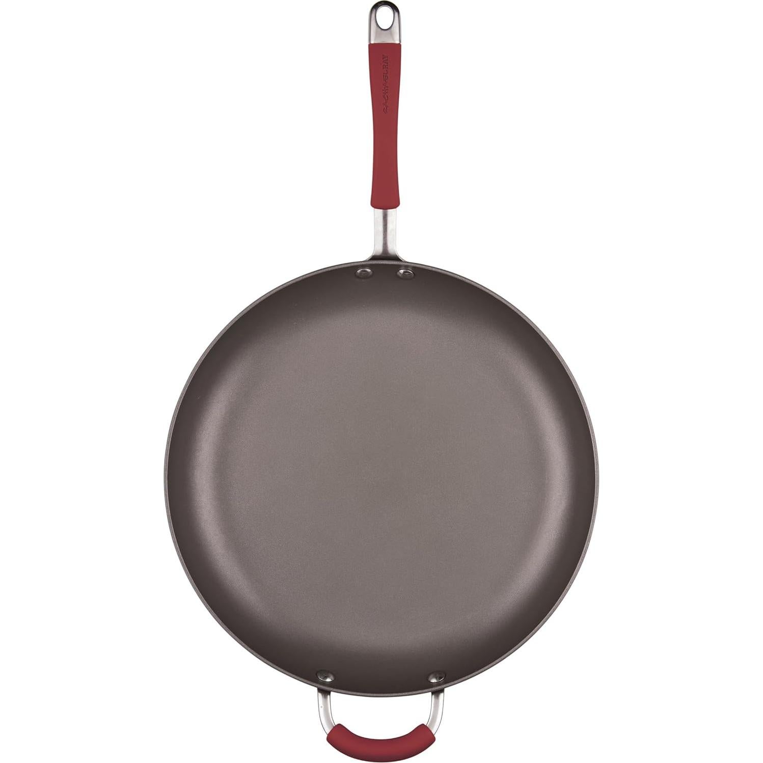 Sartén Antiadherente Rachael Ray Cucina 35.56 cm con Asa Auxiliar