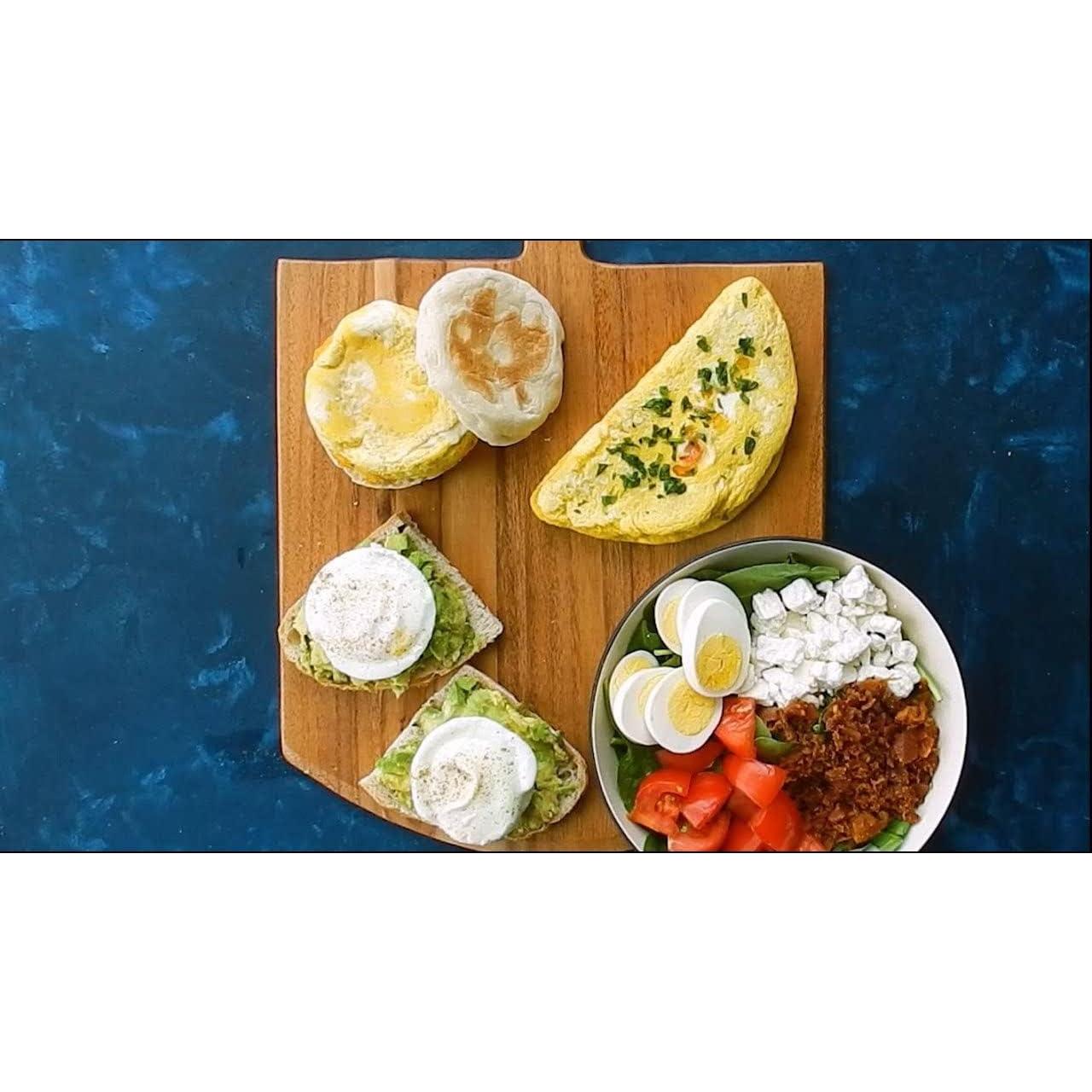 Hacedor de Omelet y Poachador de Huevos Home Products 2 en 1