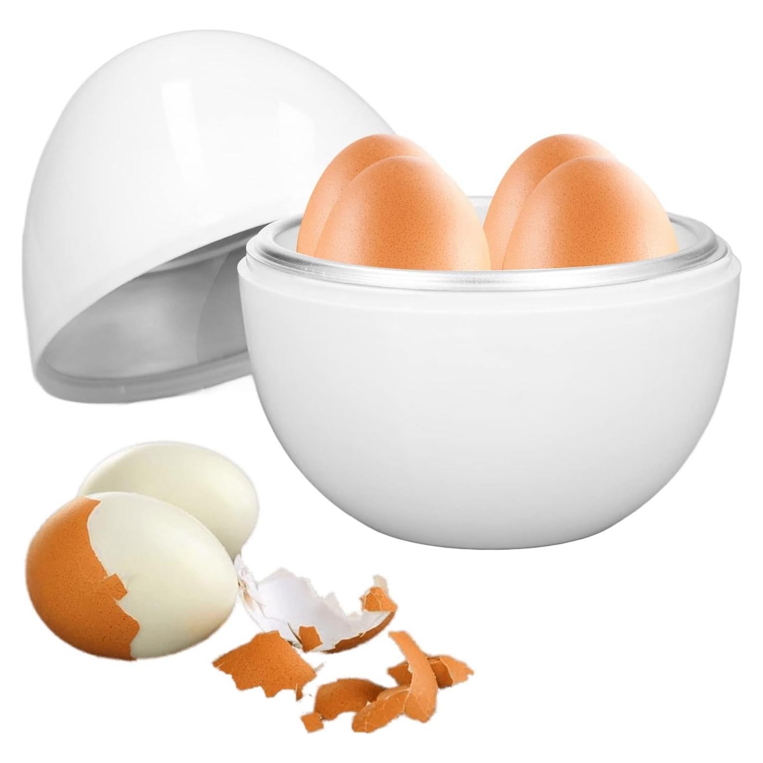 Cocedor de Huevos BOENLU para 4 Huevos a Microondas