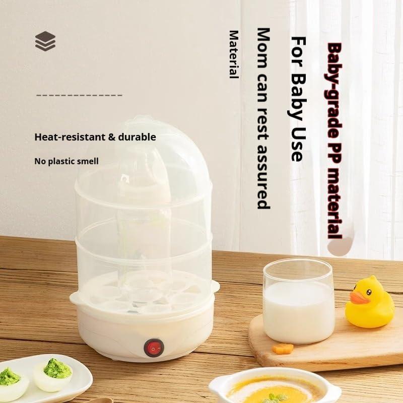 Cocedor de Huevos Eléctrico DeepCrush 14 Huevos Apagado Automático