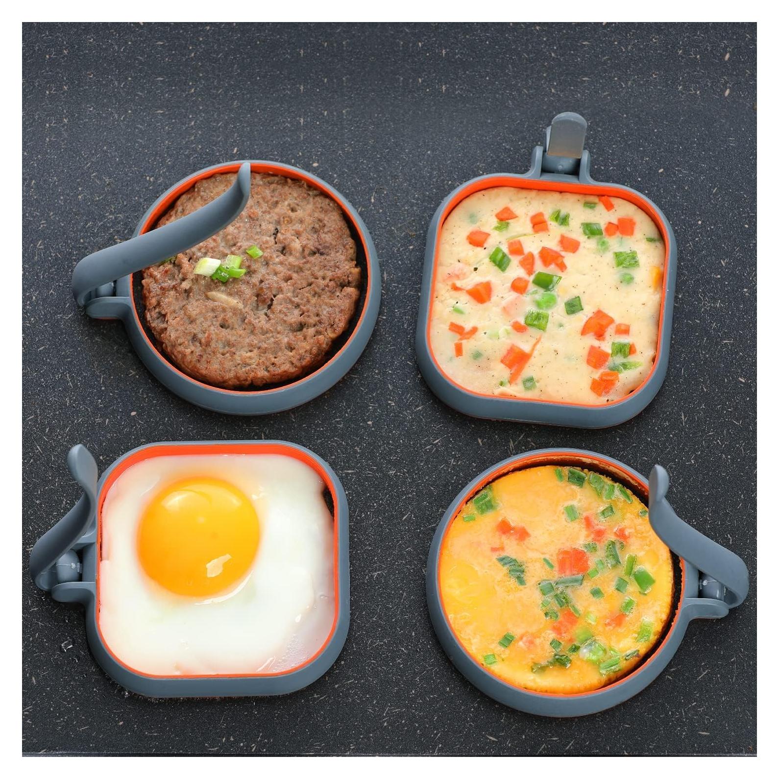 Moldes de Silicona para Huevos GOYLSER - 4 Piezas 8.9 cm