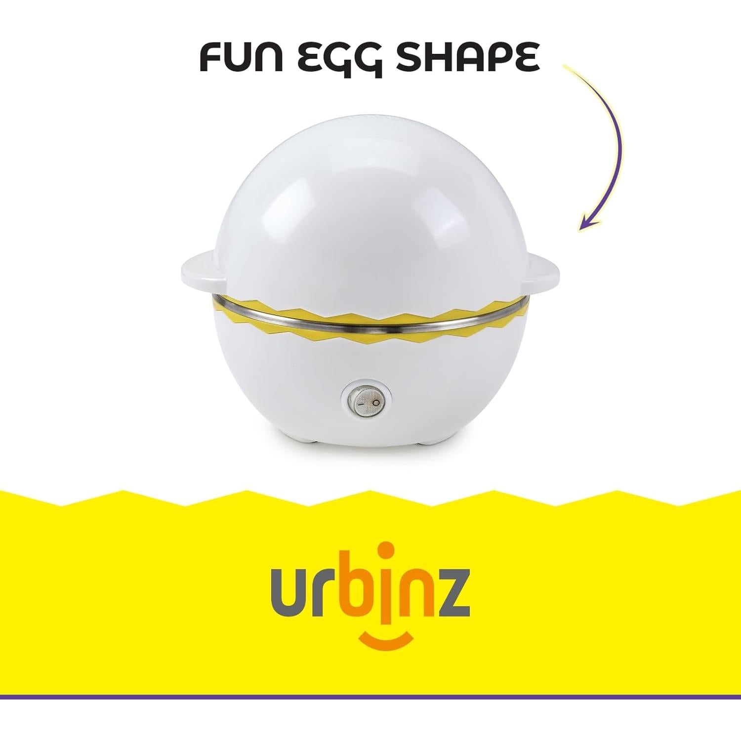 Hervidor de Huevos Eléctrico Mini URBINZ - Cocina 6 Huevos