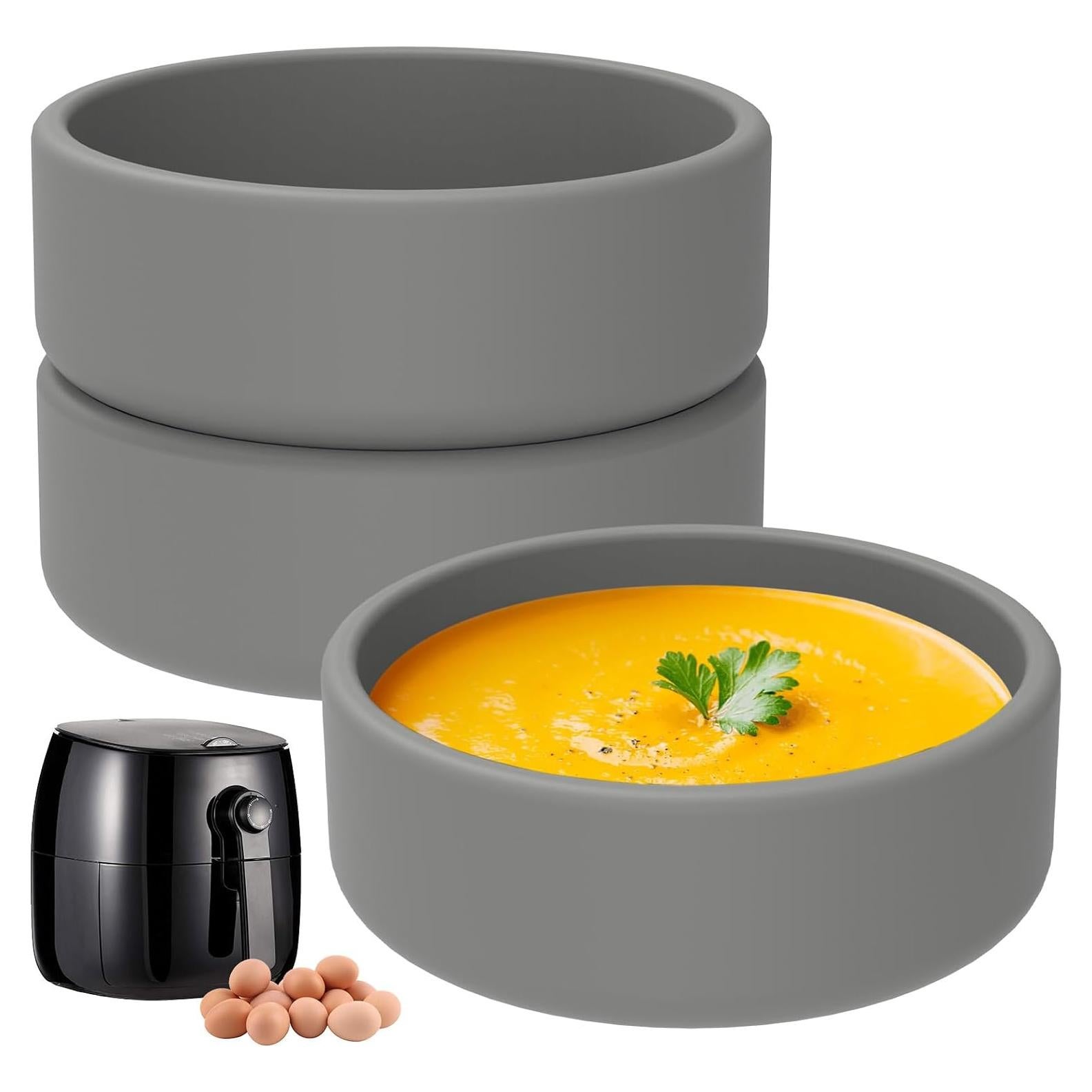 Molde de Silicona para Huevos VMBQRTI - 3 Paquetes Antiadherentes