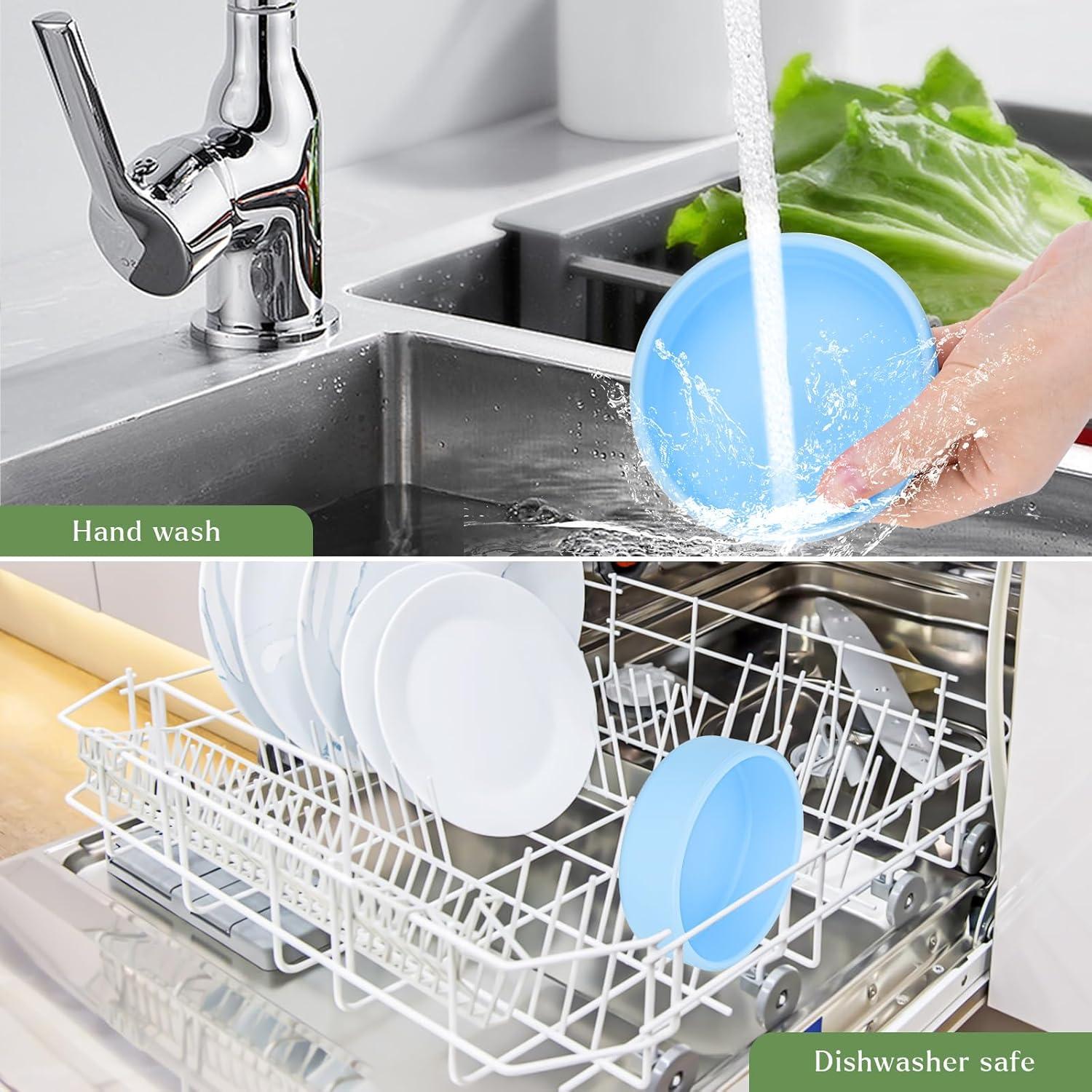 Moldes de Huevos de Silicona 10 cm - 2 Piezas Apto Microondas