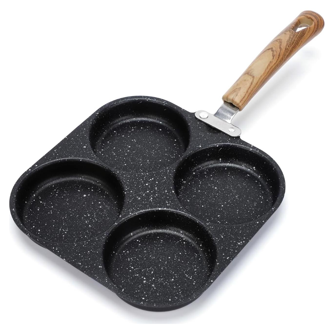 Sartén Antiadherente JORMEY para 4 Huevos - Aluminio 35.56 cm