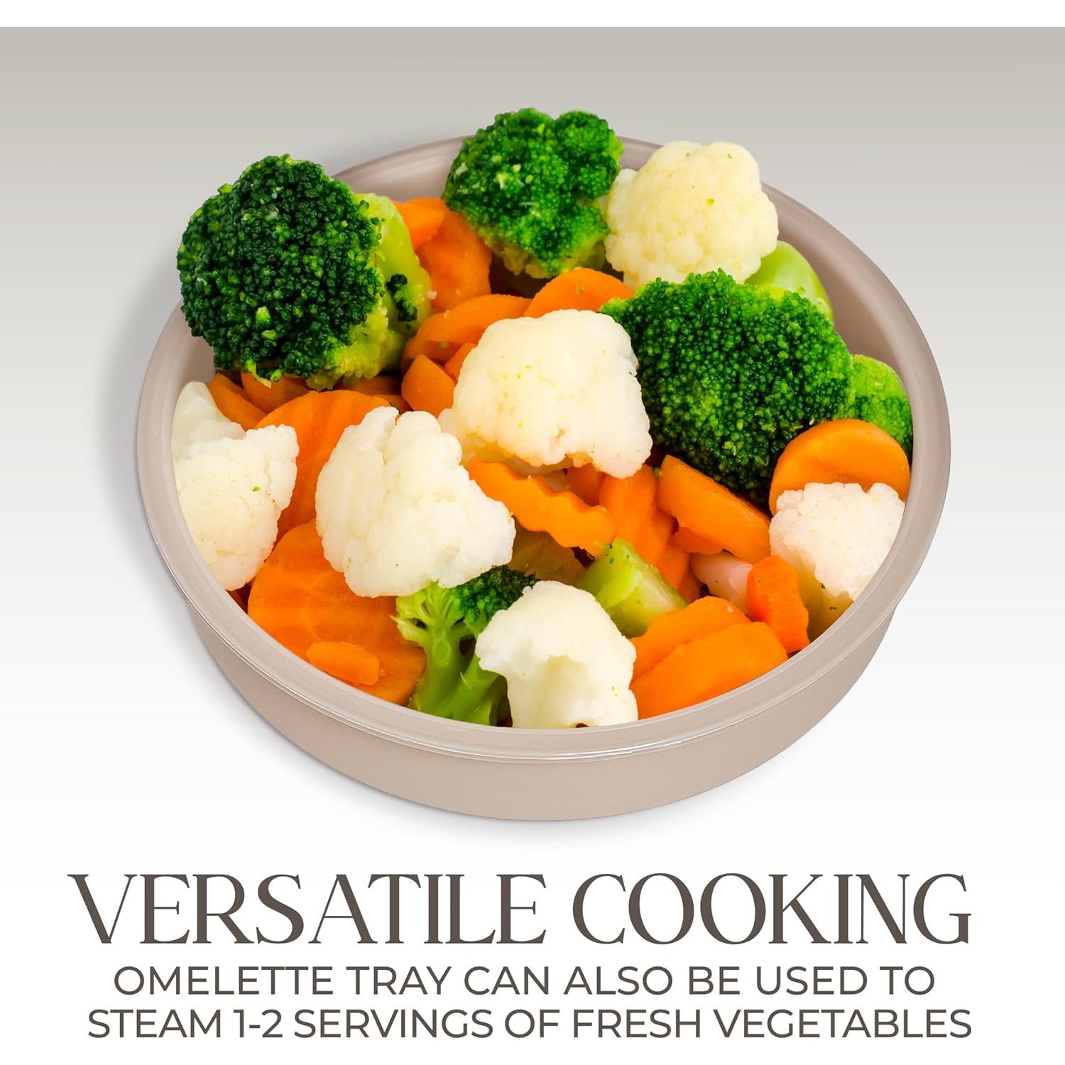 Cocedor de Huevos Eléctrico COOK WITH COLOR Doble Capa 350W