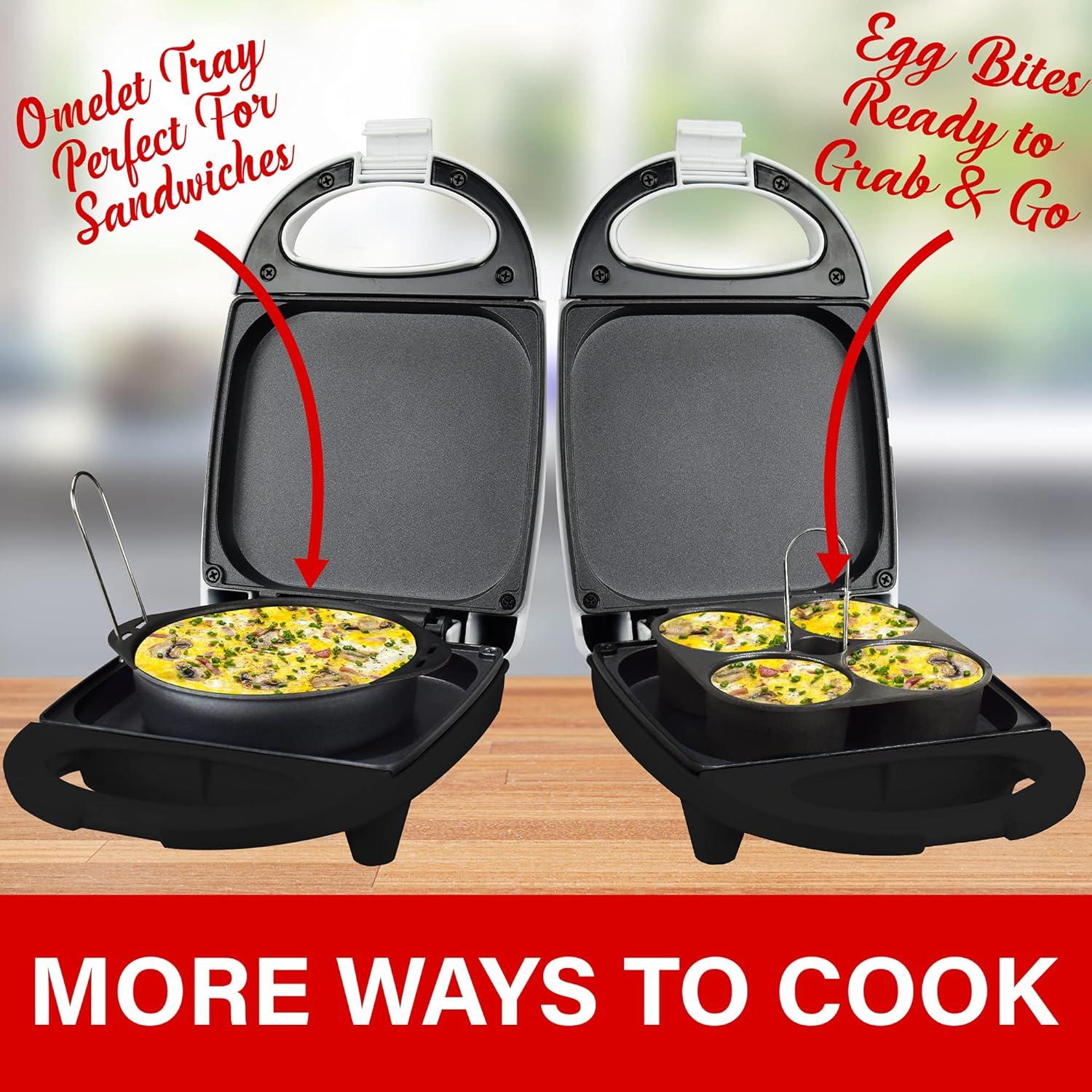 Mini Egg Bite Maker Brentwood TS-256W 530W Blanco