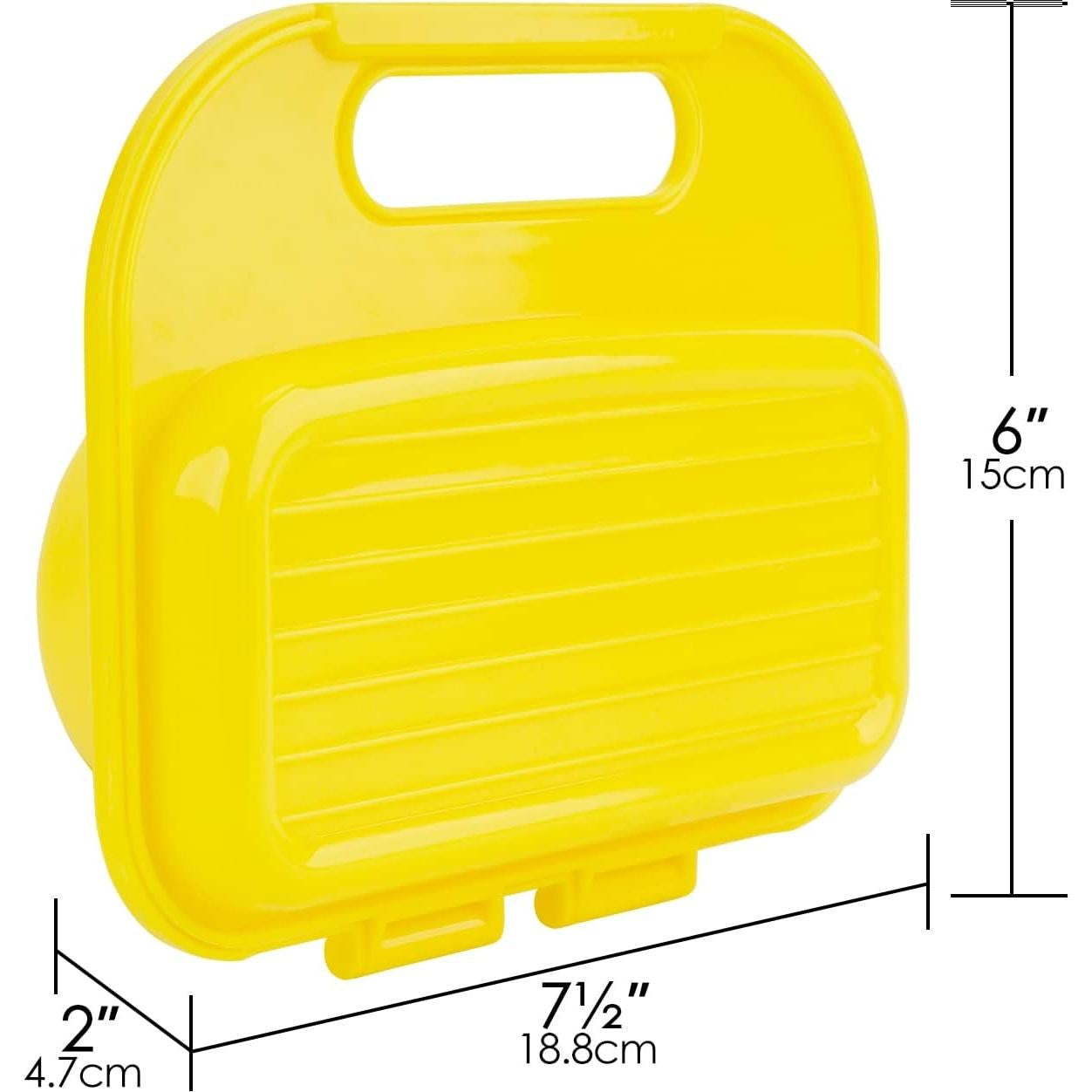 Cocinador de Huevos Microondas JANKOW Amarillo Apto Lavavajillas