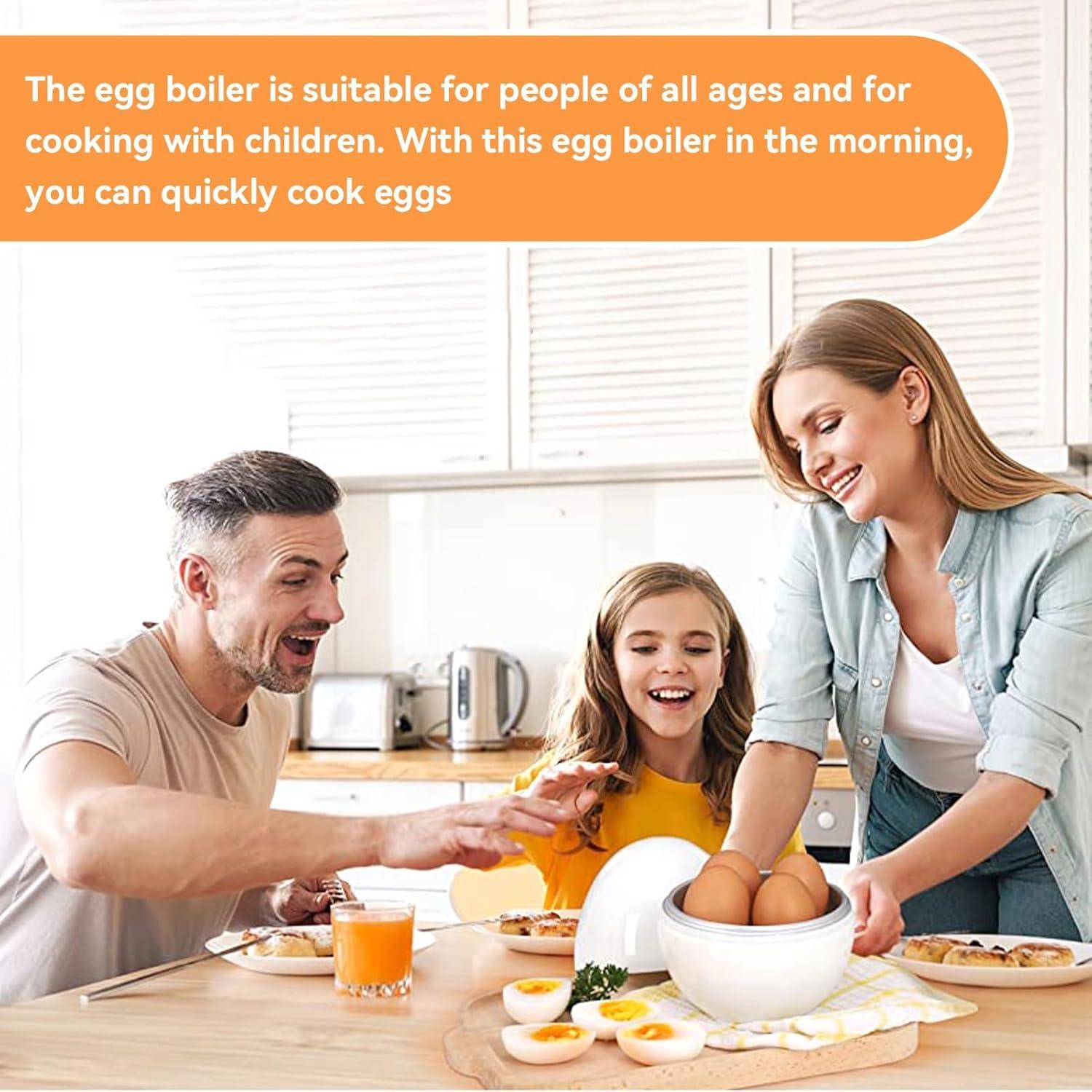 Cocinador de Huevos Duros Cyrank para Microondas 4 Huevos