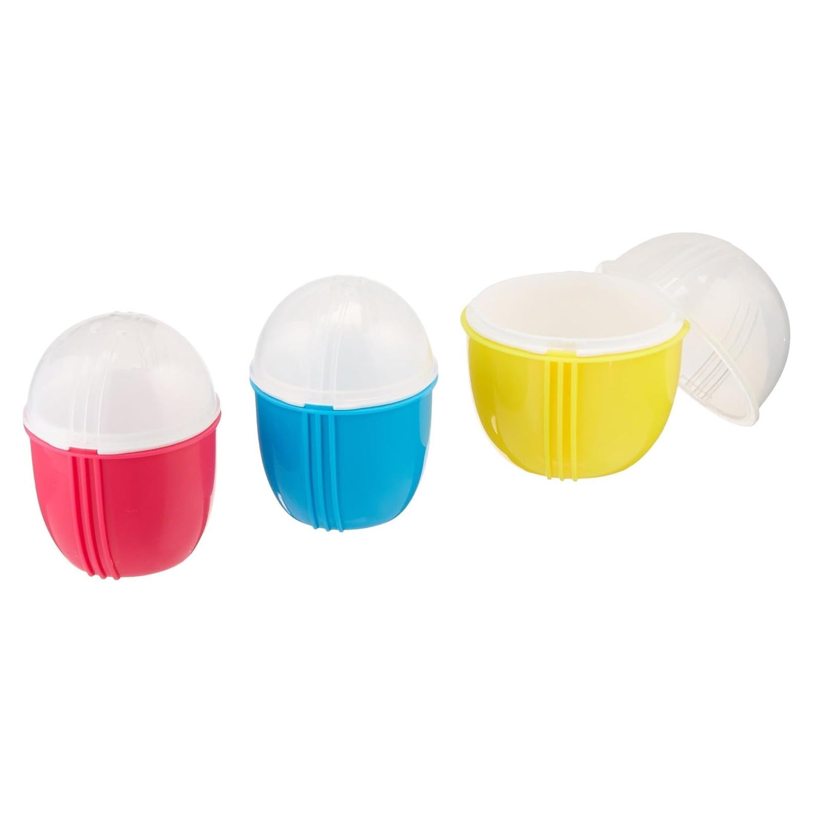 Juego de Cocción de Huevos Microondas Zap Chef - 2 Pequeños y 1 Grande