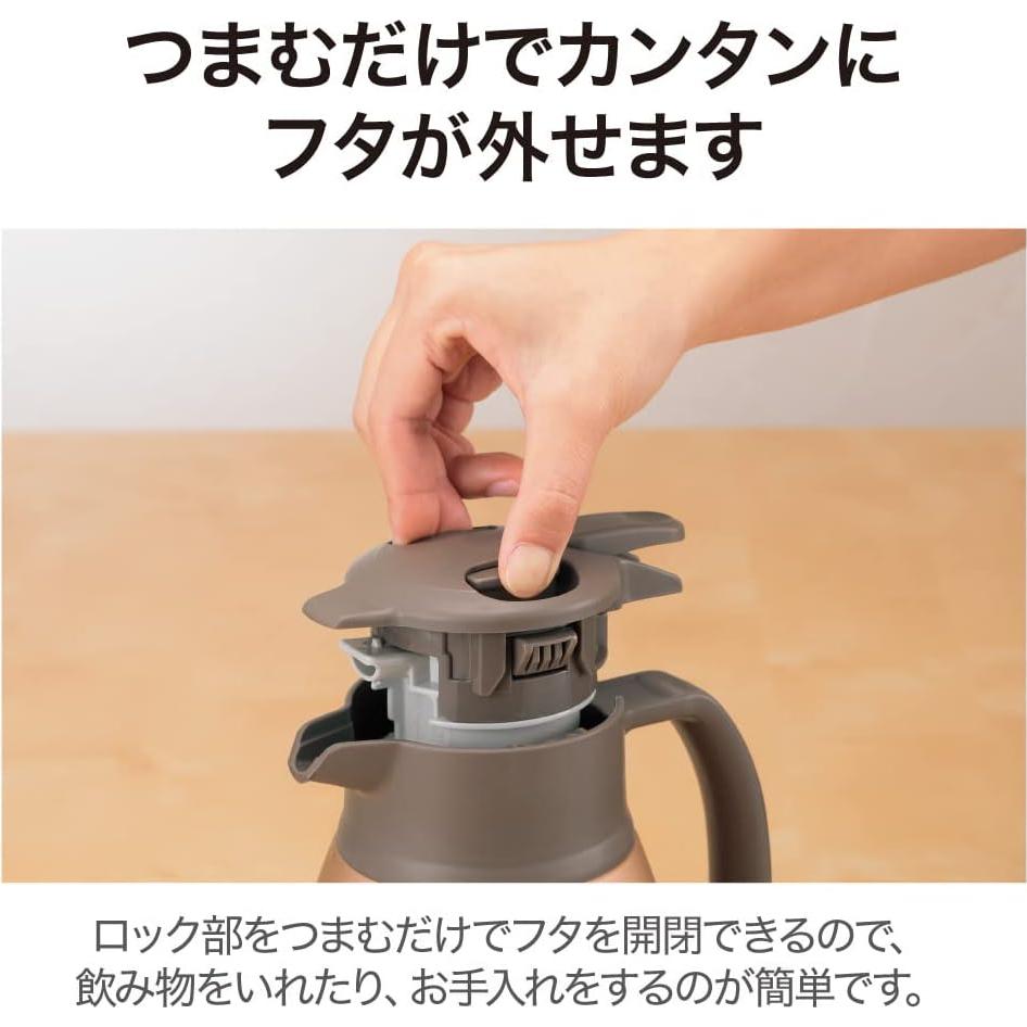 Jarra Térmica Zojirushi SH-HC10NU Acero Inoxidable 1L Cobre Mate