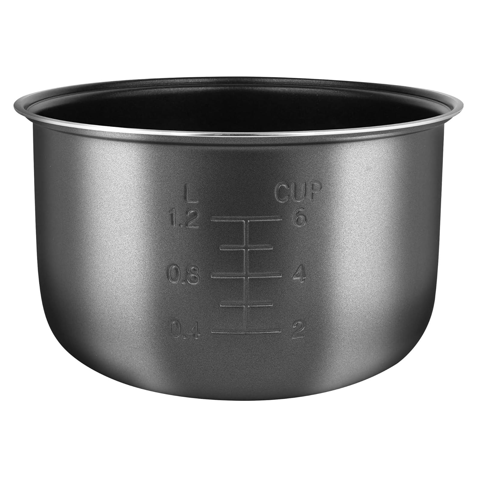 Olla interior de acero inoxidable 304 Linkidea 5.5 tazas