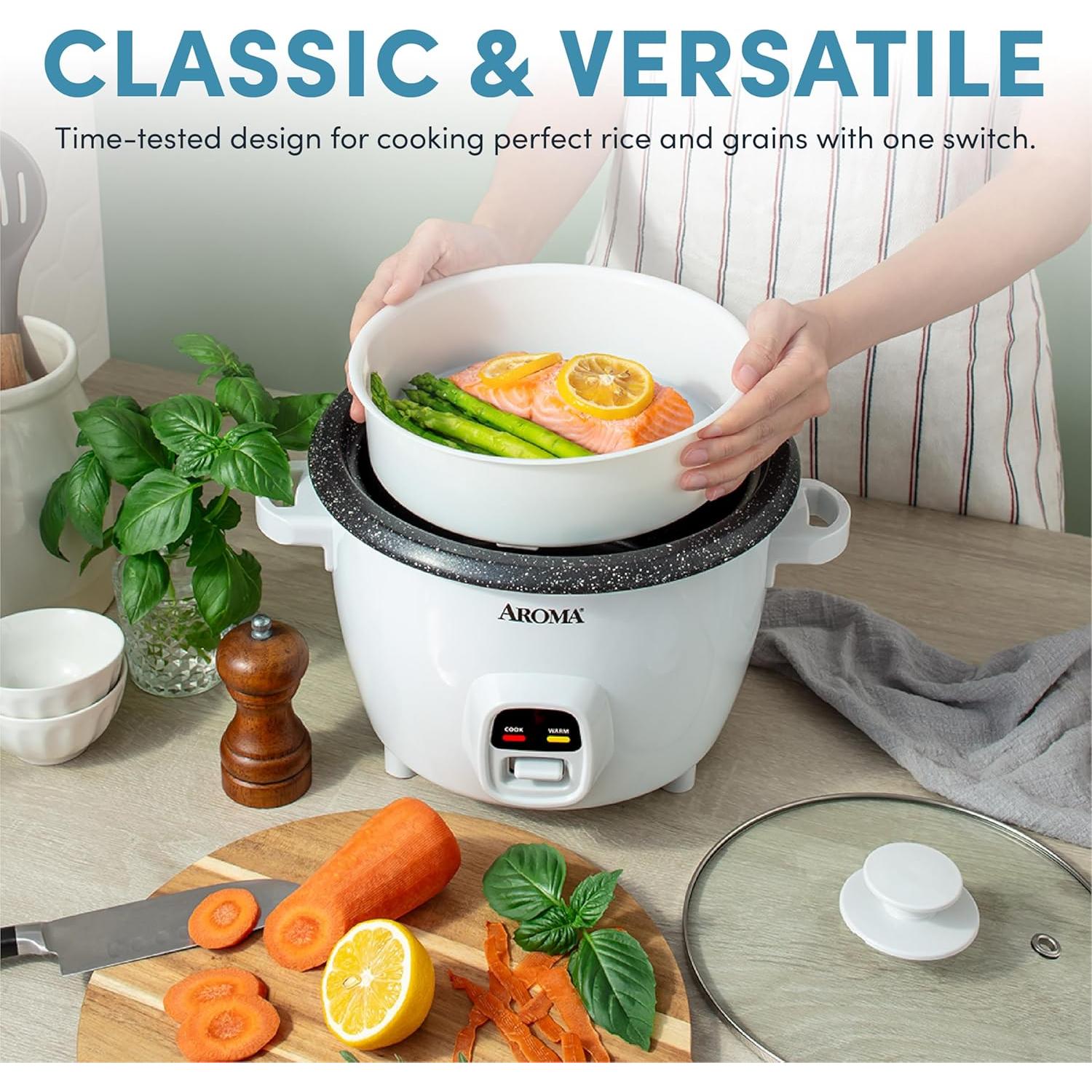 Olla de Arroz AROMA ARC-860NGP 20 Tazas Antiadherente