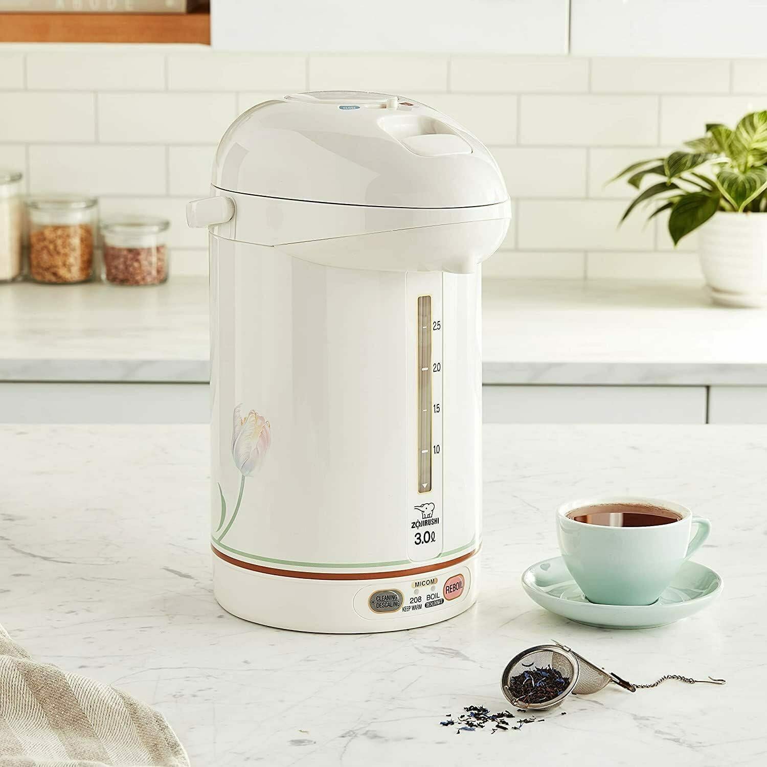 Calentador de Agua Eléctrico Zojirushi Micom 3L Blanco