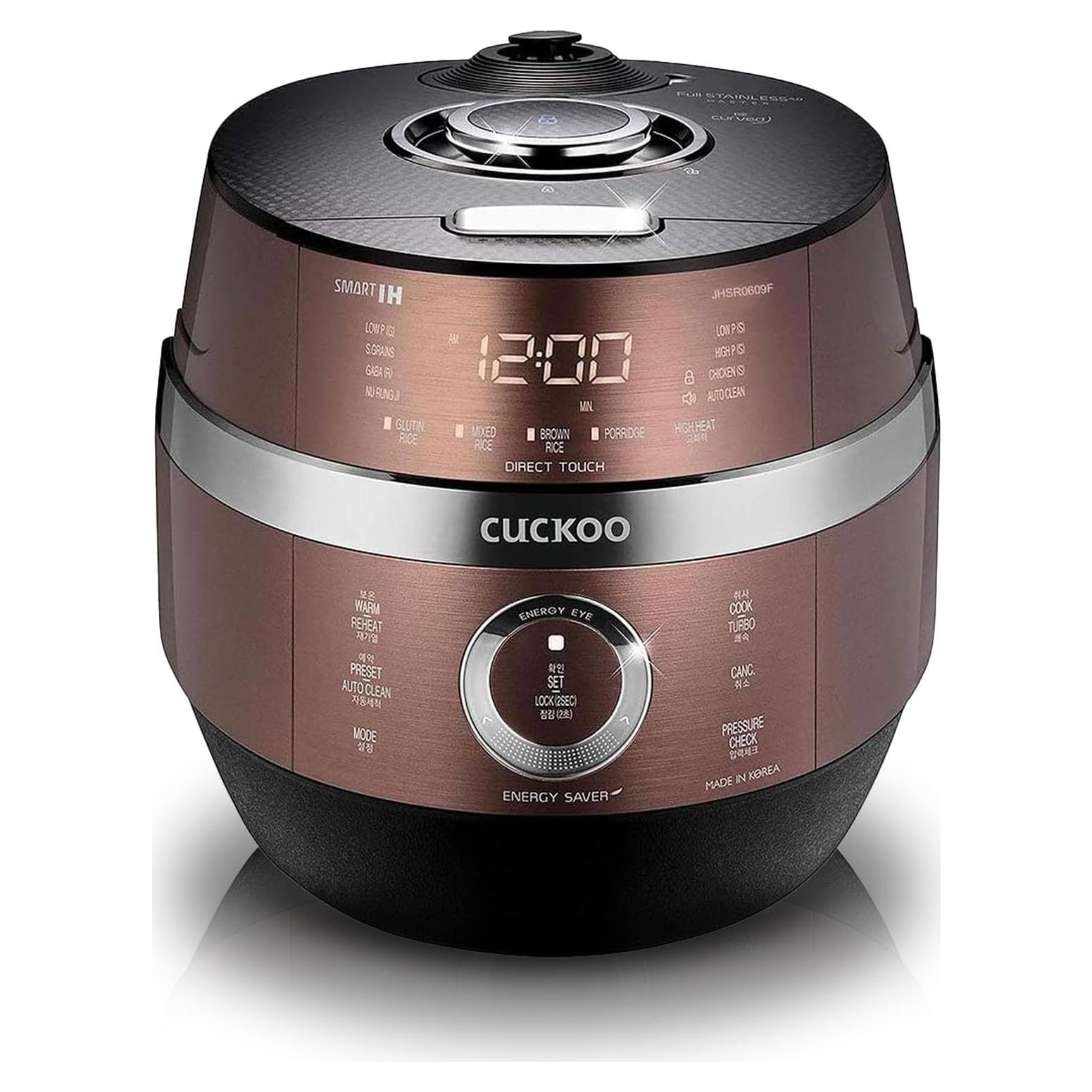 Olla Arrocera de Presión CUCKOO CRP-JHR0609F 6 Tazas Inducción