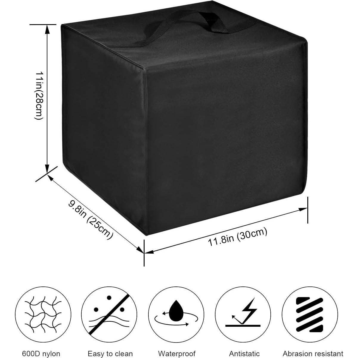 Cubierta de Nylon Impermeable EiiJugaloo para Máquina de Helados 2QT
