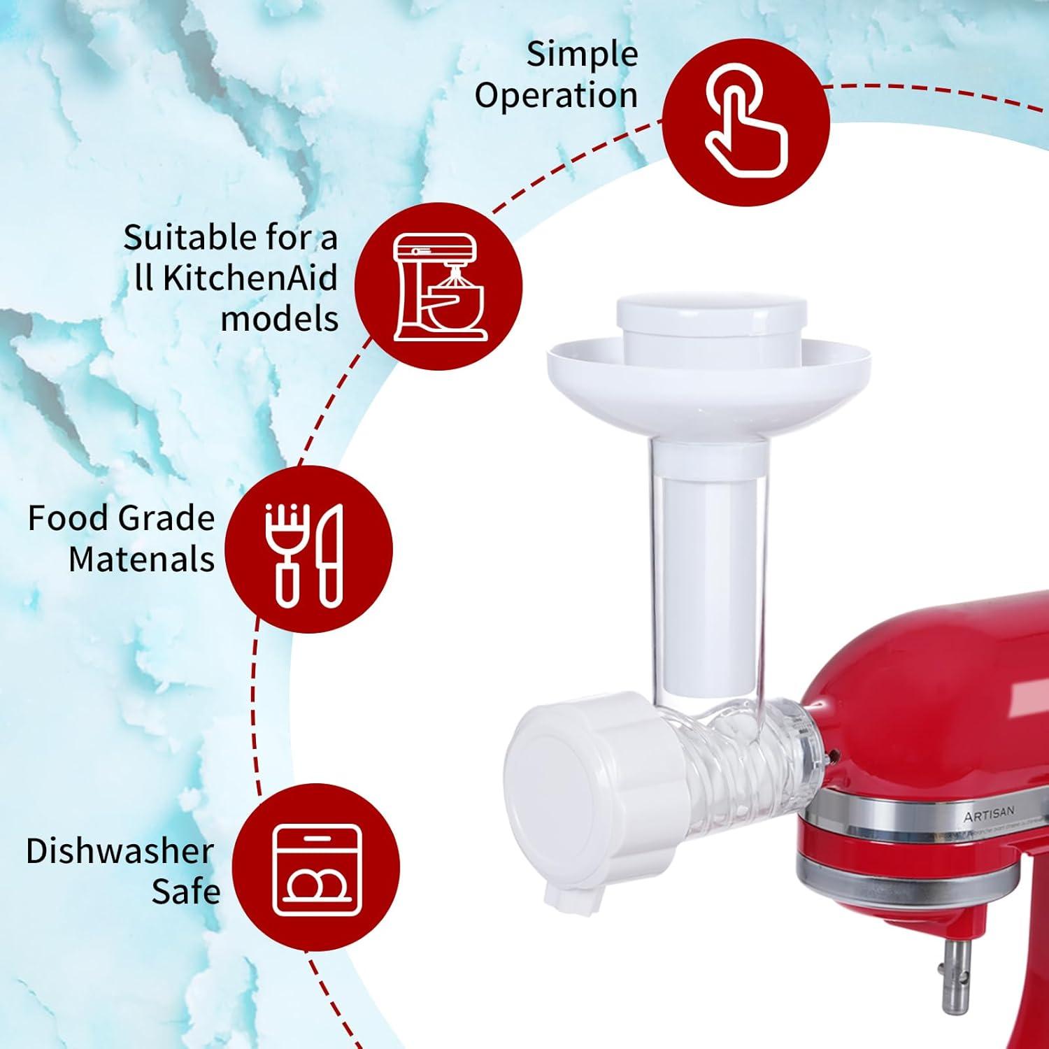 Accesorio de Helado Gdrtwwh para Mezcladores KitchenAid 0.79kg