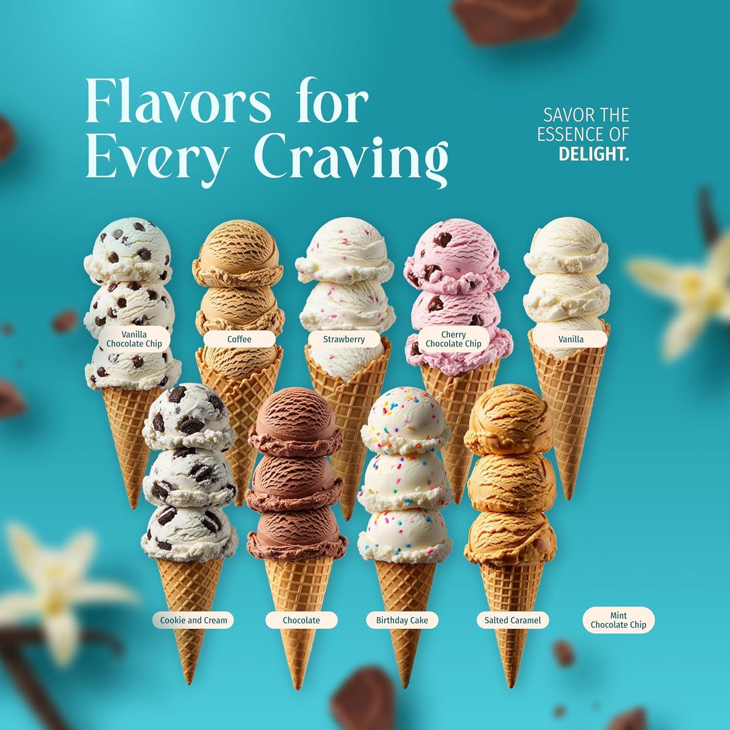 Mezcla de Helado Premium Triple Scoop Vainilla con Chocolate 1.4kg