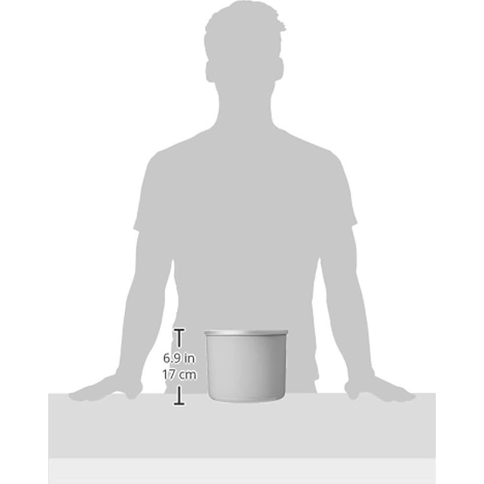 Tazón de Congelador Cuisinart ICE-70RFB 1.89L Gris