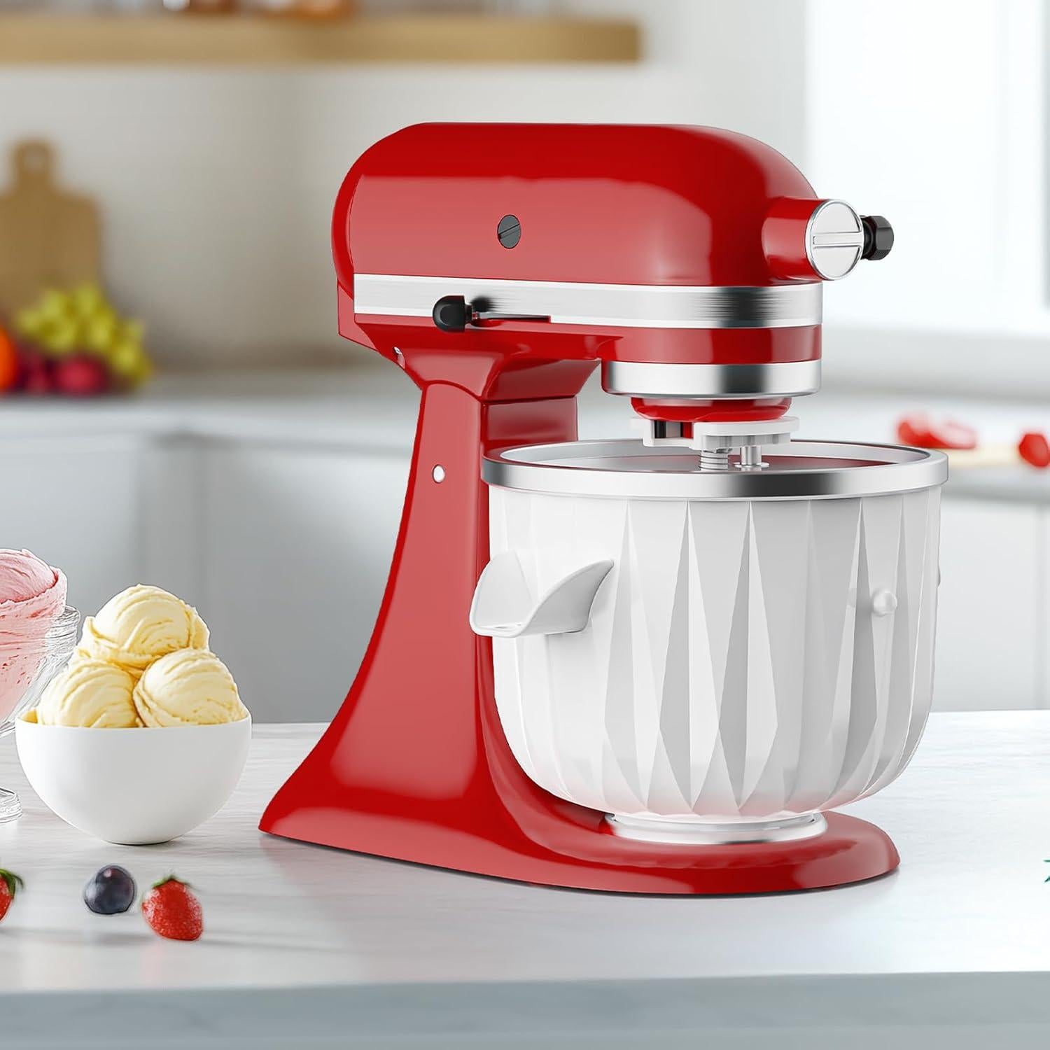 Accesorio Hacedor de Helados InnoMoon para KitchenAid 2L