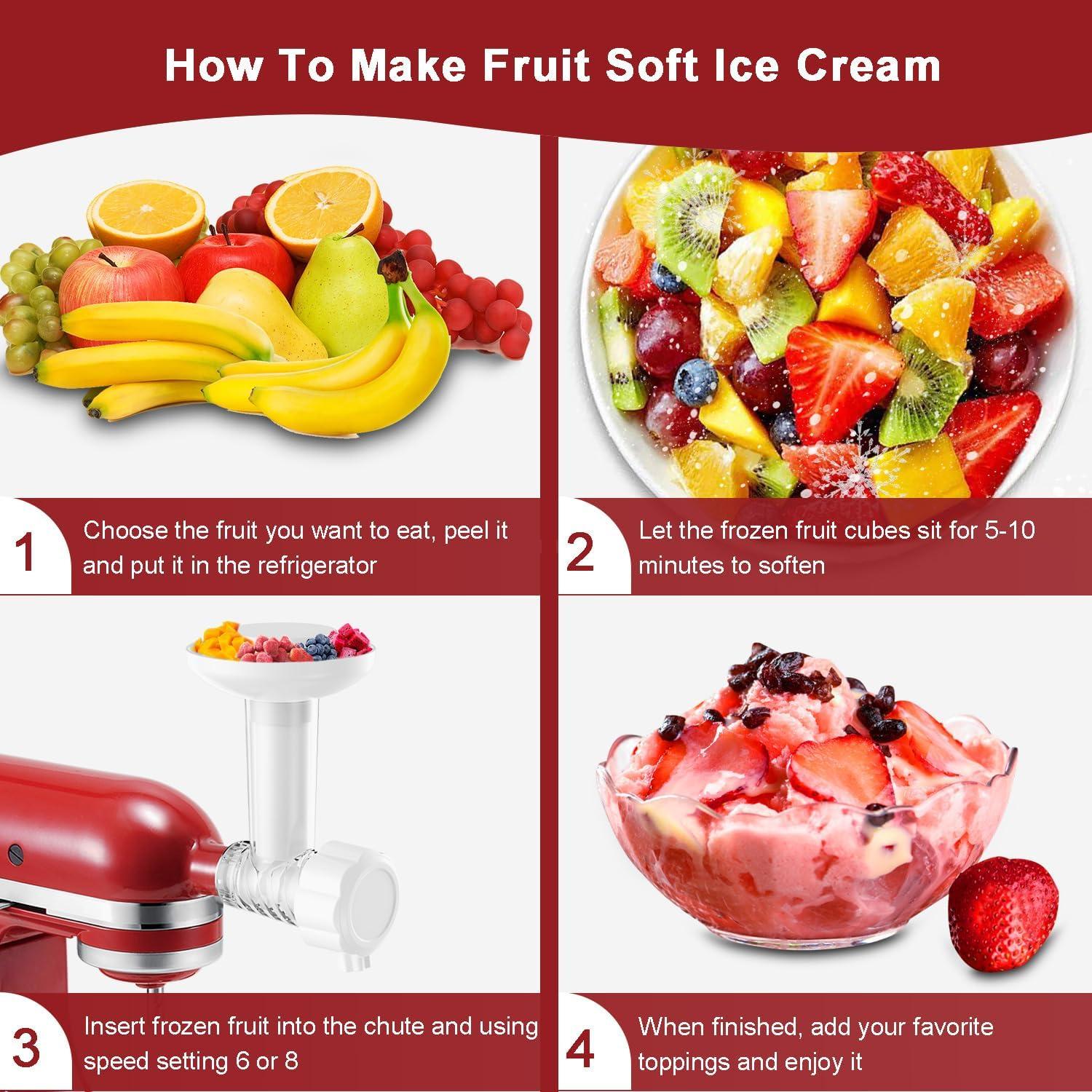 Accesorio para Hacer Helados de Frutas Congeladas KitchenAid