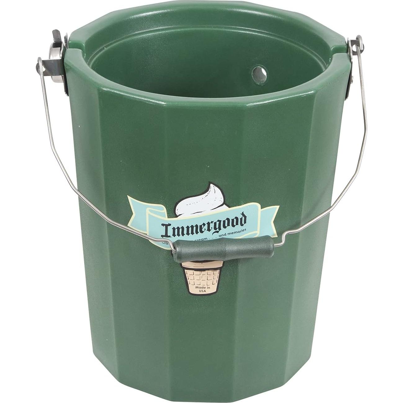 Fabricante de Helados a Batería Immergood 6 qt Acero Inoxidable