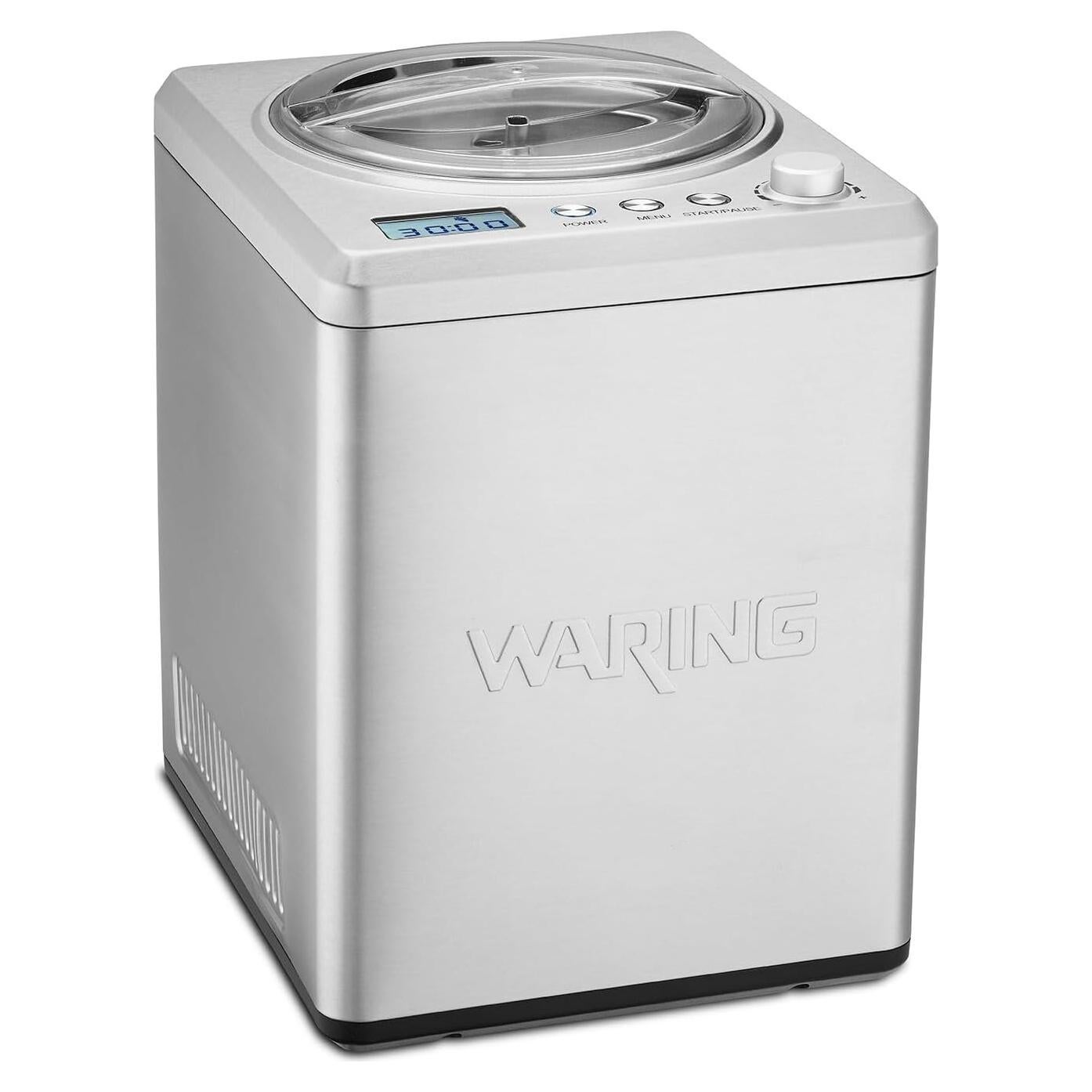 Fabricante de Helados Waring 2.5L Automático Acero Inoxidable