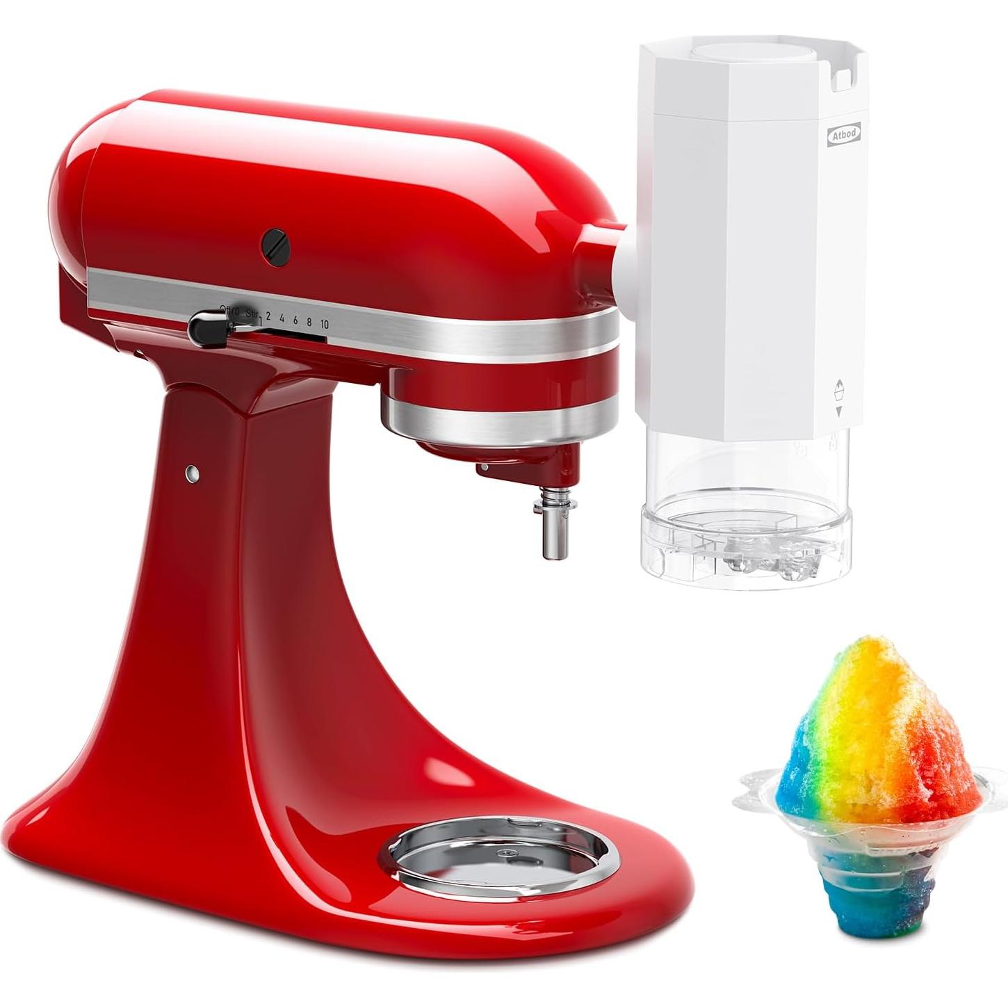 Máquina de Helados Atbod 2 en 1 para Batidora KitchenAid