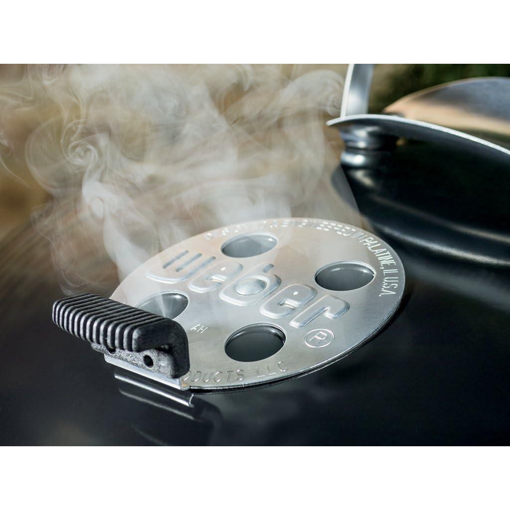 Parrilla de Carbón Weber Master-Touch 22" Negra con Sistema BBQ