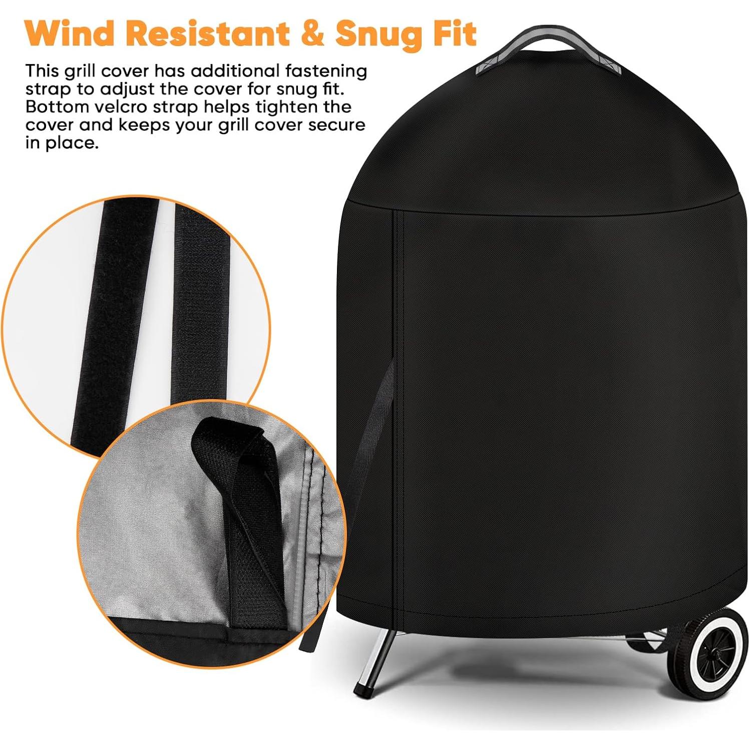 Funda Impermeable para Parrilla Kettle 22" iCOVER - Protección UV