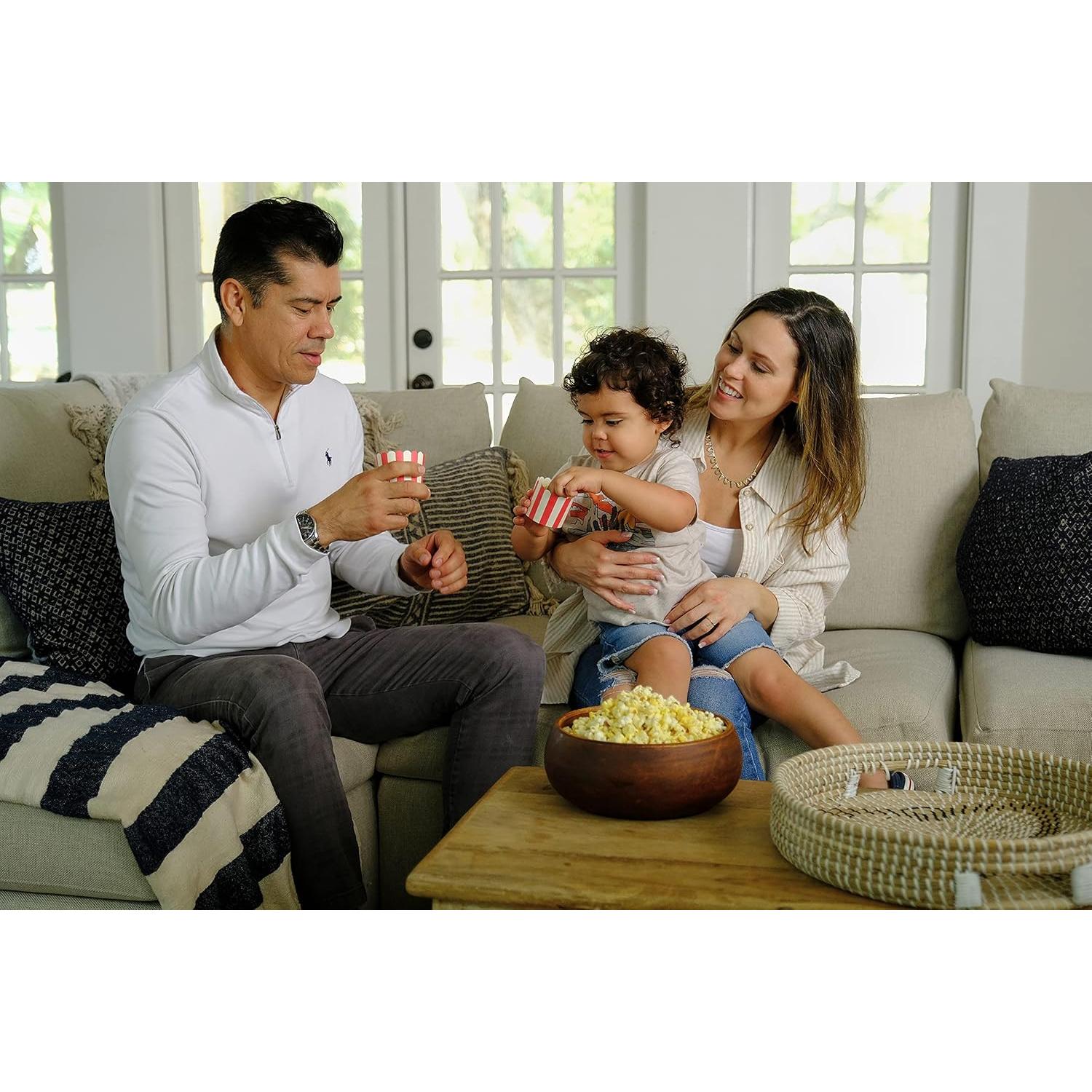 Sal de Mantequilla Ballpark Palomitas del País Amish - 3 Botellas