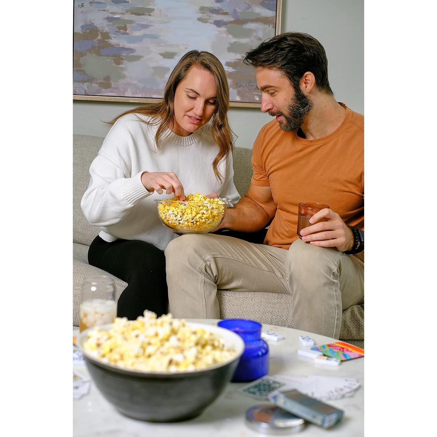 Sal de Mantequilla Ballpark Palomitas del País Amish - 3 Botellas