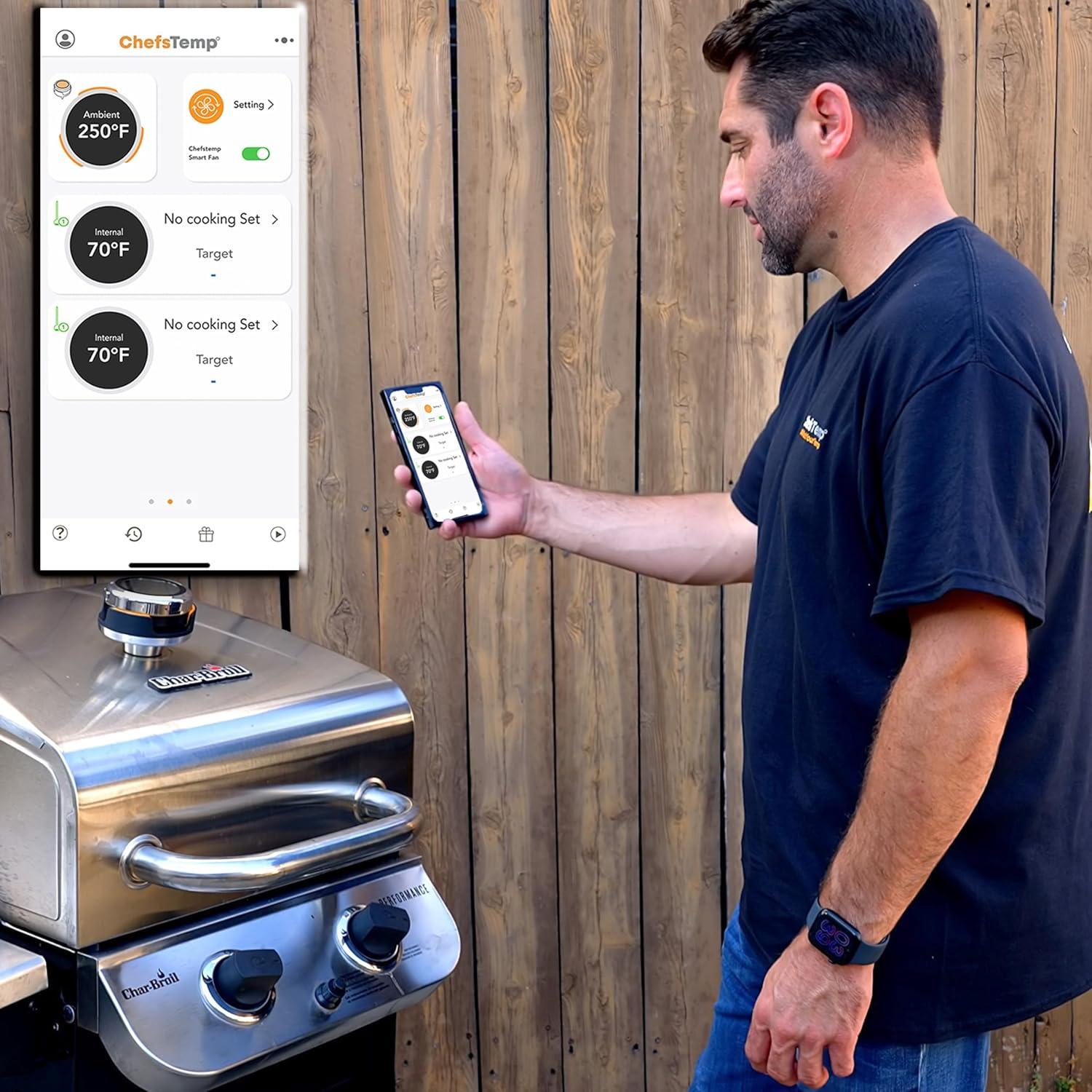 ProTemp S1 Termómetro Inteligente ChefsTemp Wi-Fi y Bluetooth 280°C