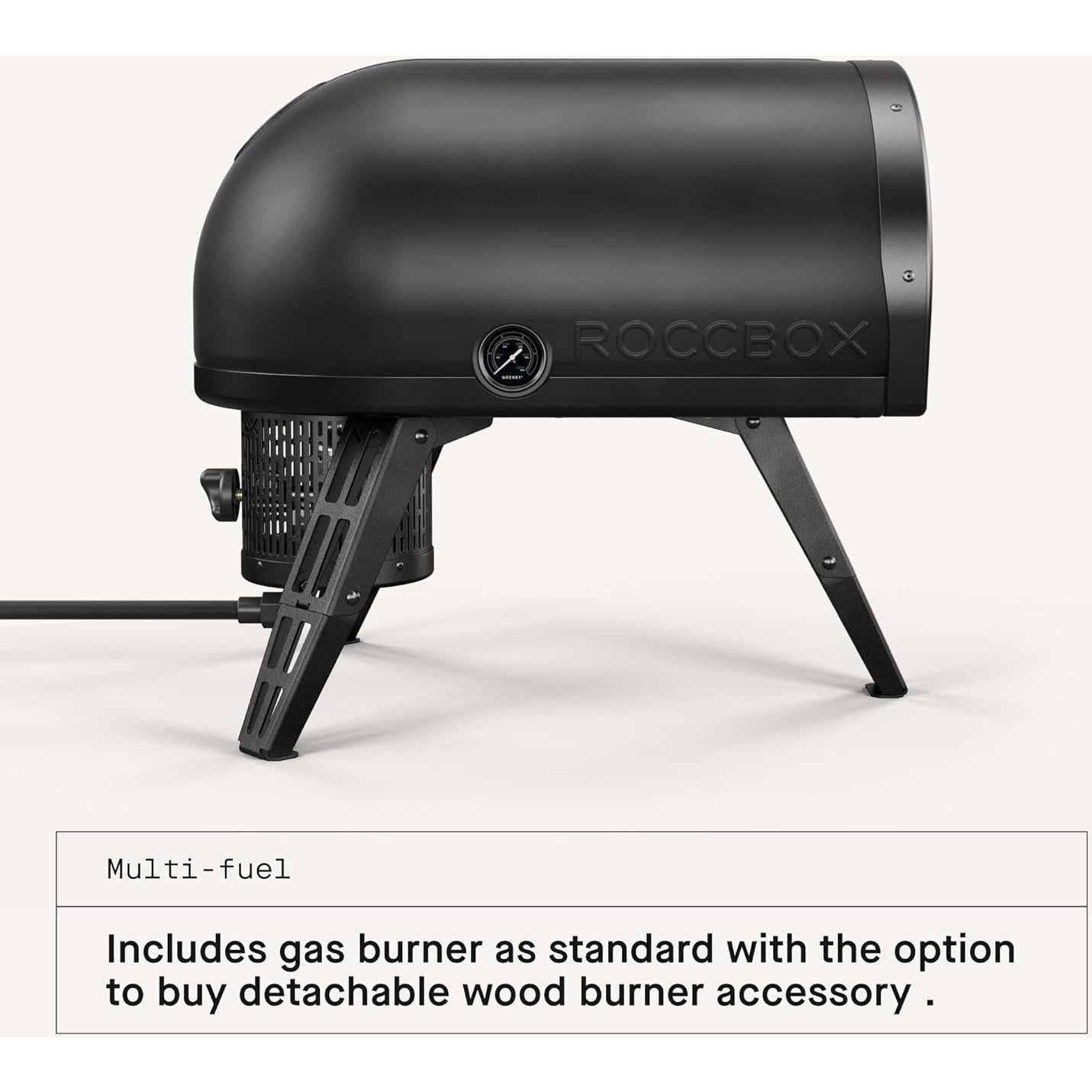 Horno de Pizza Gozney Roccbox Portátil a Gas y Leña 21.9 kg