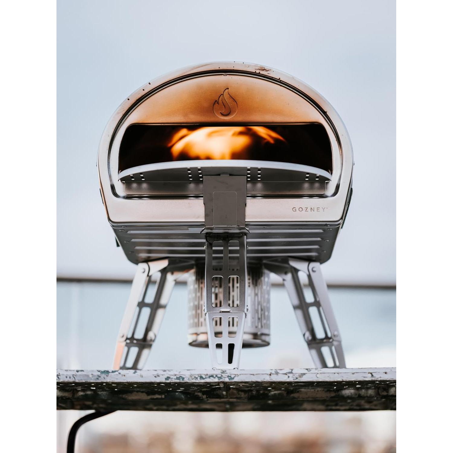 Manto Gozney Roccbox de acero inoxidable ventilado 30.99x15.24cm