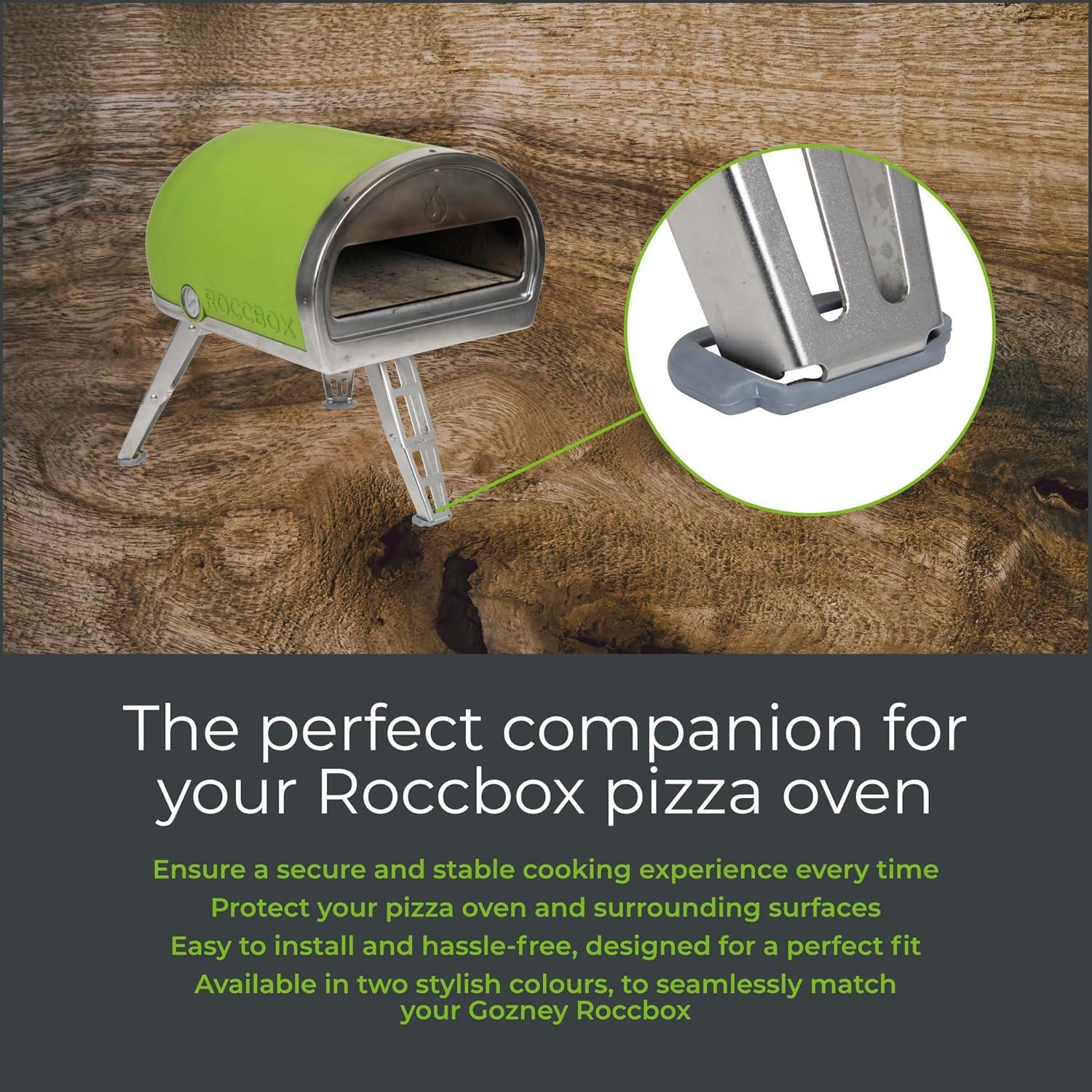 Protectores de Goma para Horno de Pizza Gozney Roccbox - 3 Piezas