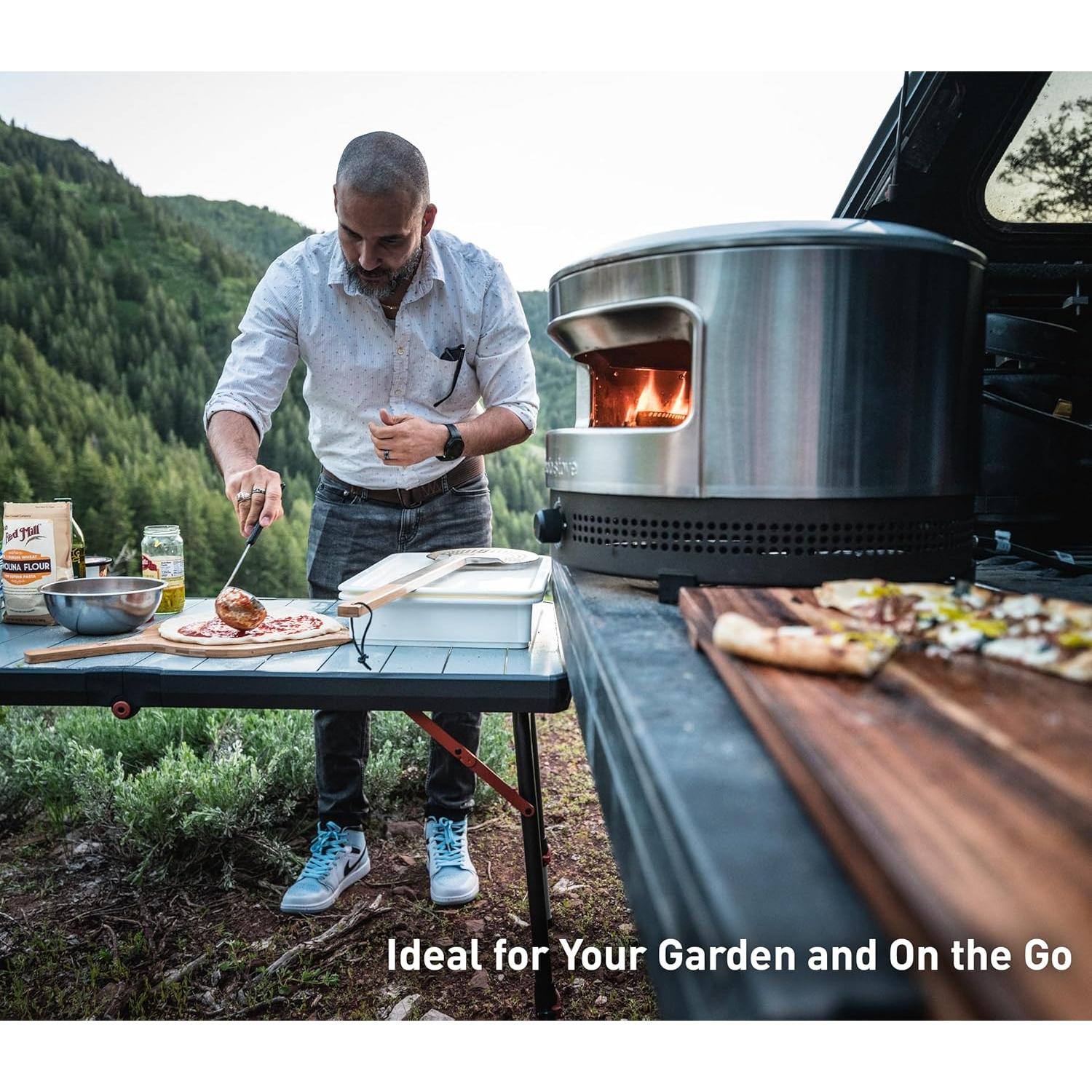 Horno de Pizza Solo Stove Pi Prime Gas Propano Portátil 16.6 kg