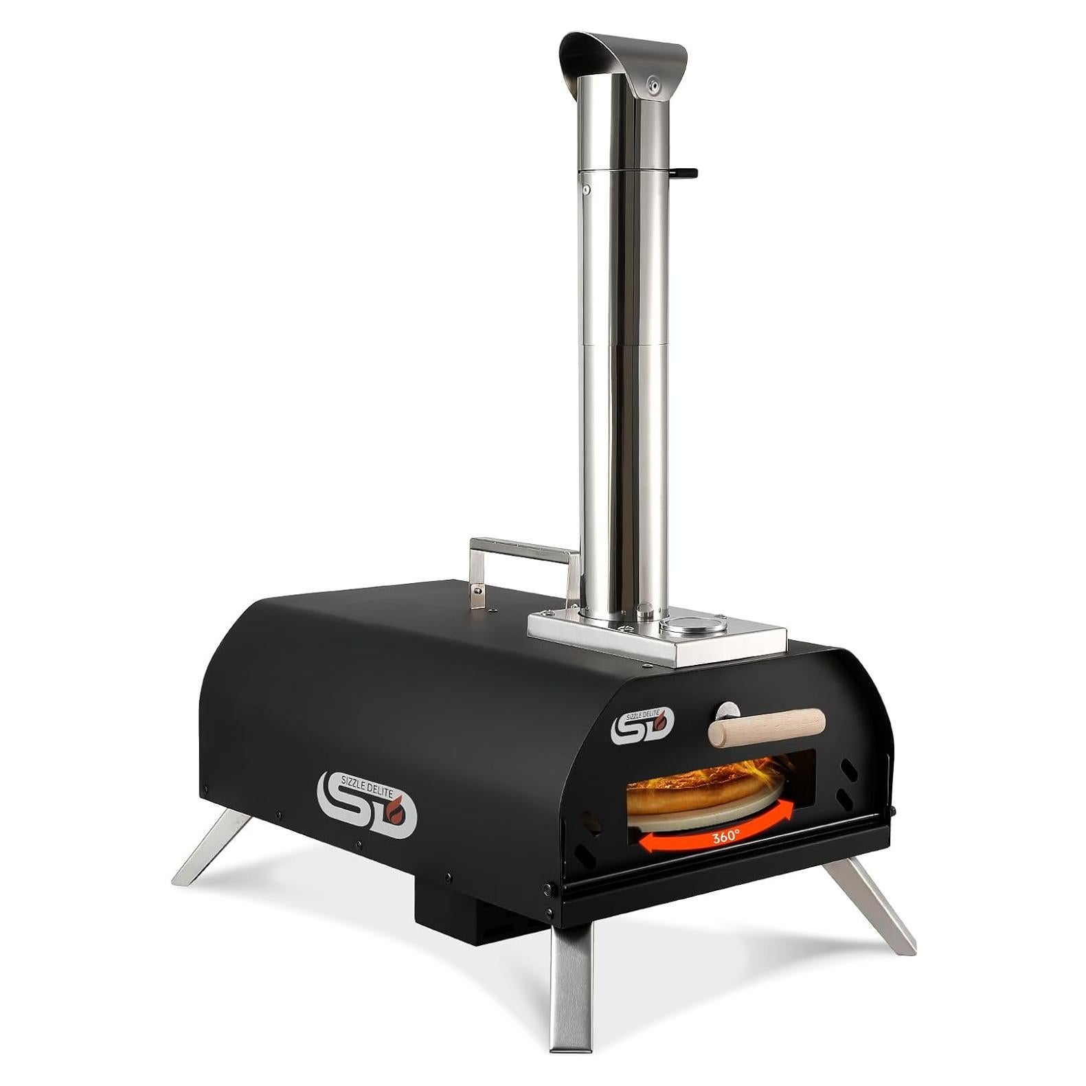 Horno de Pizza SizzleDelite Ember12 Acero Inoxidable 30.48 cm