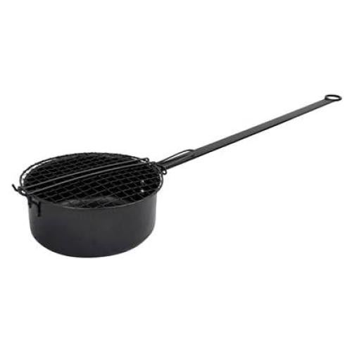 Chimenea Popcorn Popper BestNest de Metal 2.84L con Mango 50.8cm