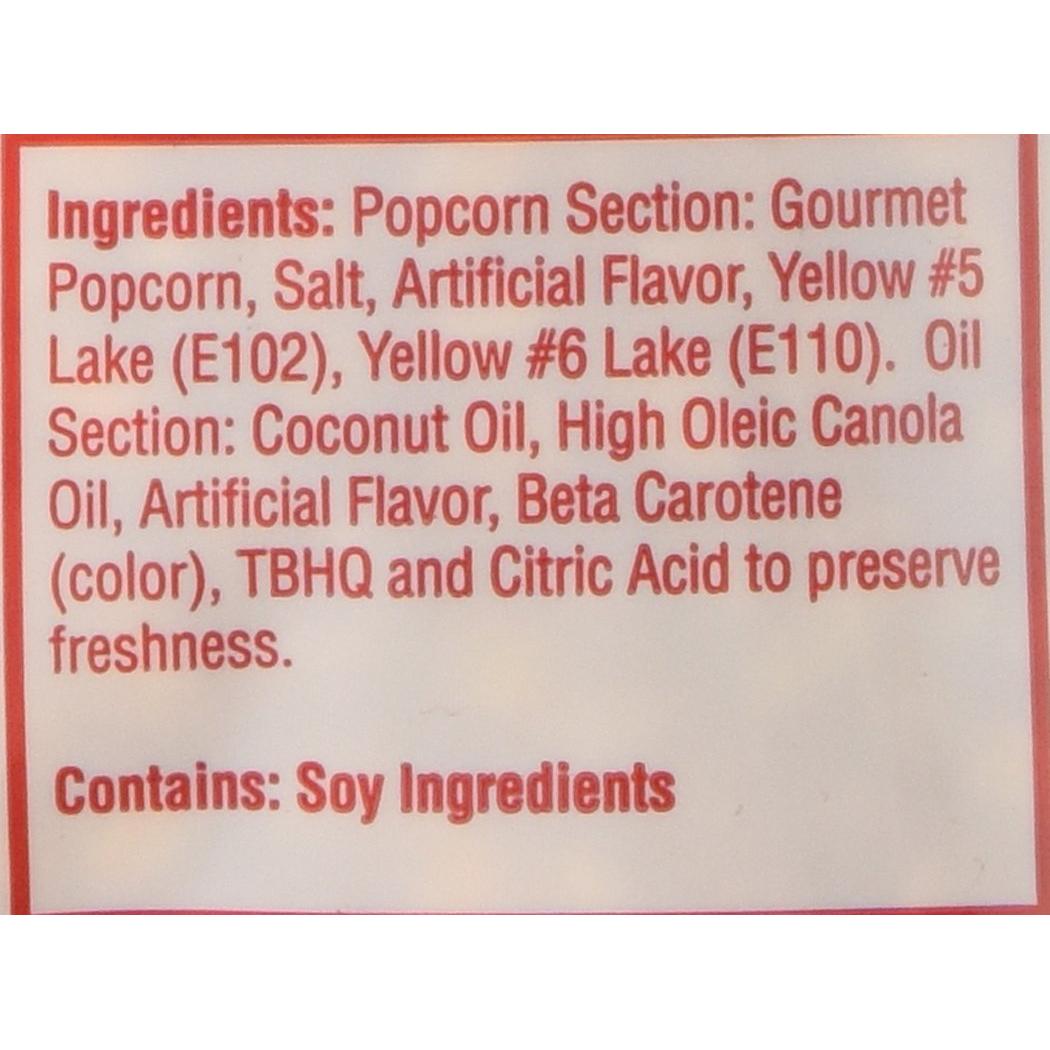 Kit de Palomitas Mantequilla Gold Medal 300 g - 24 Unidades