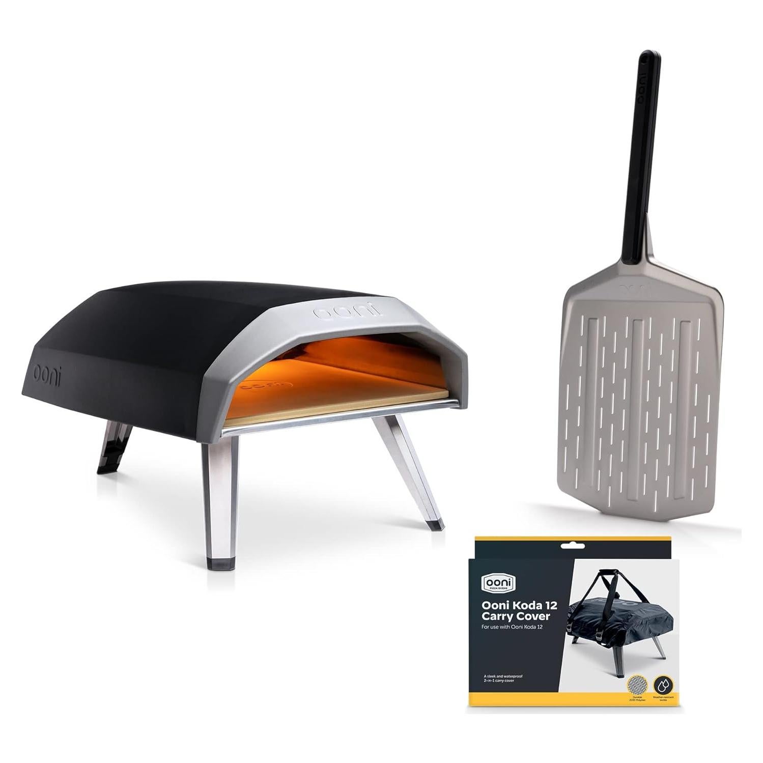 Horno de Pizza Portátil Ooni Koda 12 - Incluye Paleta y Funda