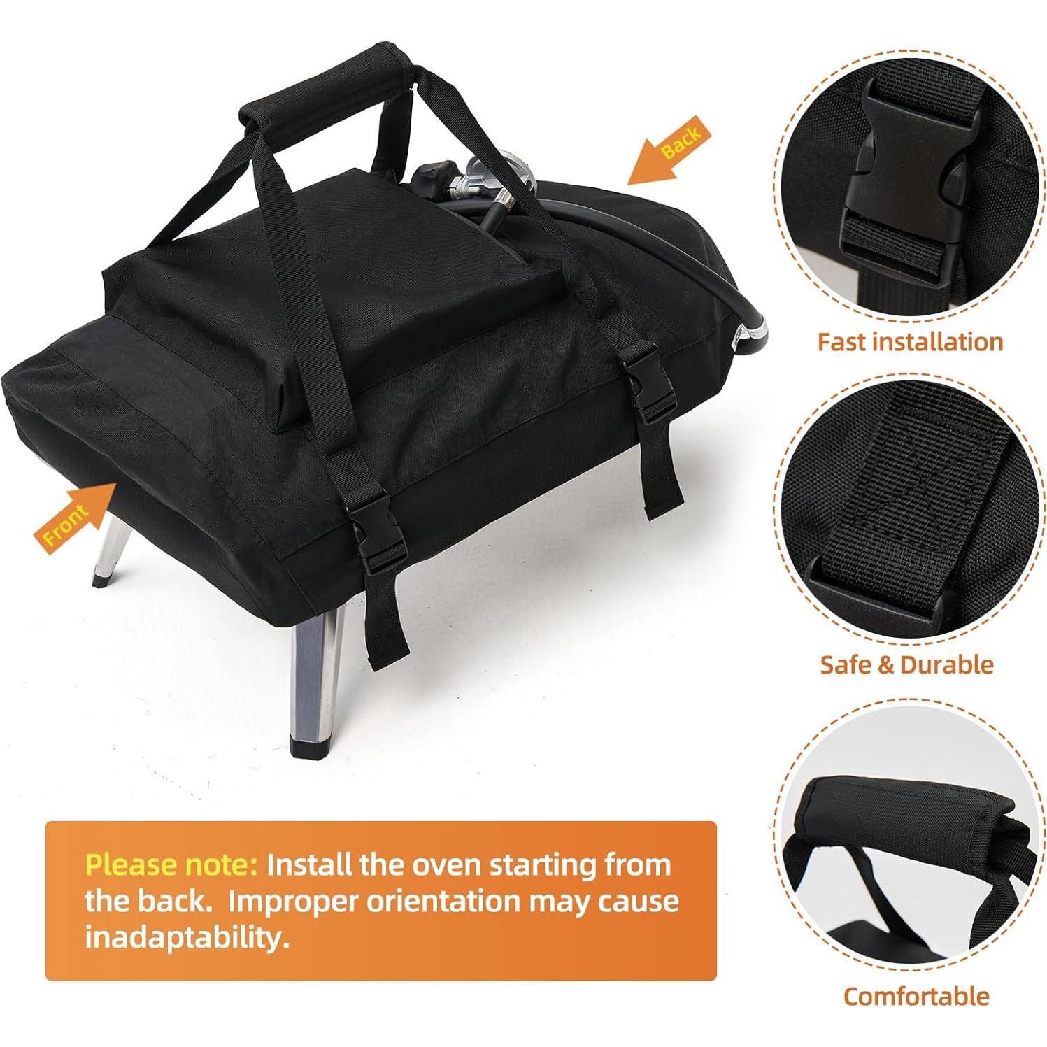 Cubierta Impermeable NOELIFE para Horno de Pizza Ooni Koda 12