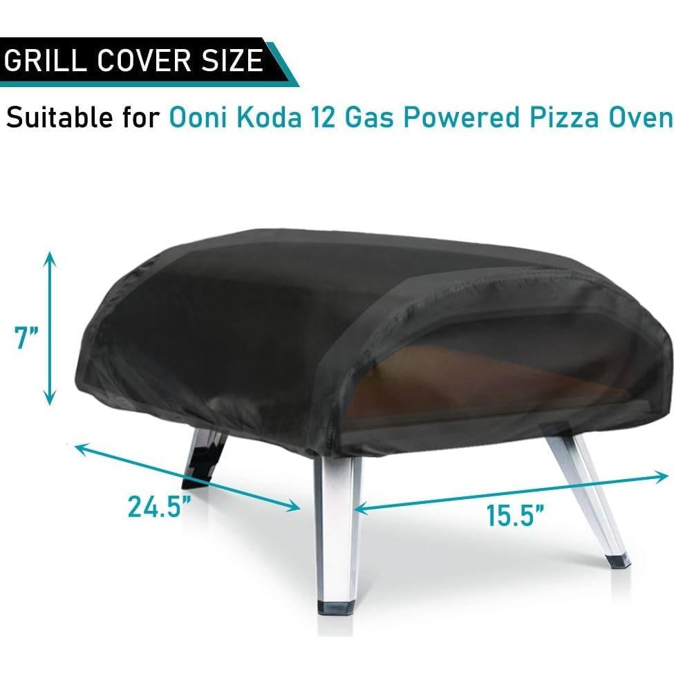Cubierta para Horno de Pizza ZJYWSCH Ooni Koda 12 600D Impermeable