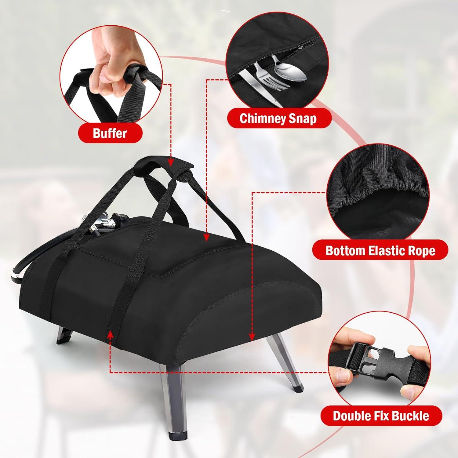 Bolsa de transporte Masegari para horno Ooni Koda 12 - 600D