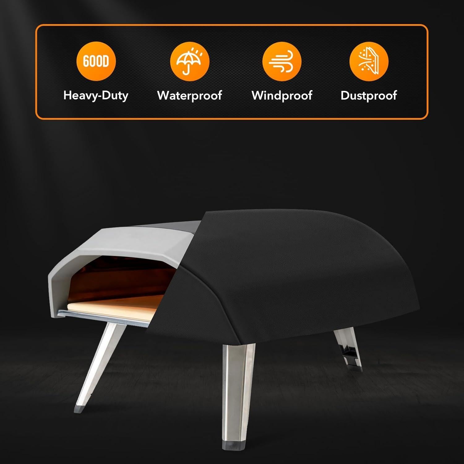 Cubierta Impermeable ZBXFCSH para Horno de Pizza Ooni Koda 12